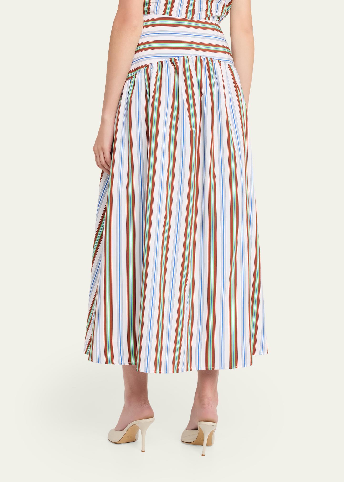 ぺろ【未使用】MARNO Rosie long skirt Rosie Assoulin In The Name Of Love Midi Skirt - Bergdorf Goodman