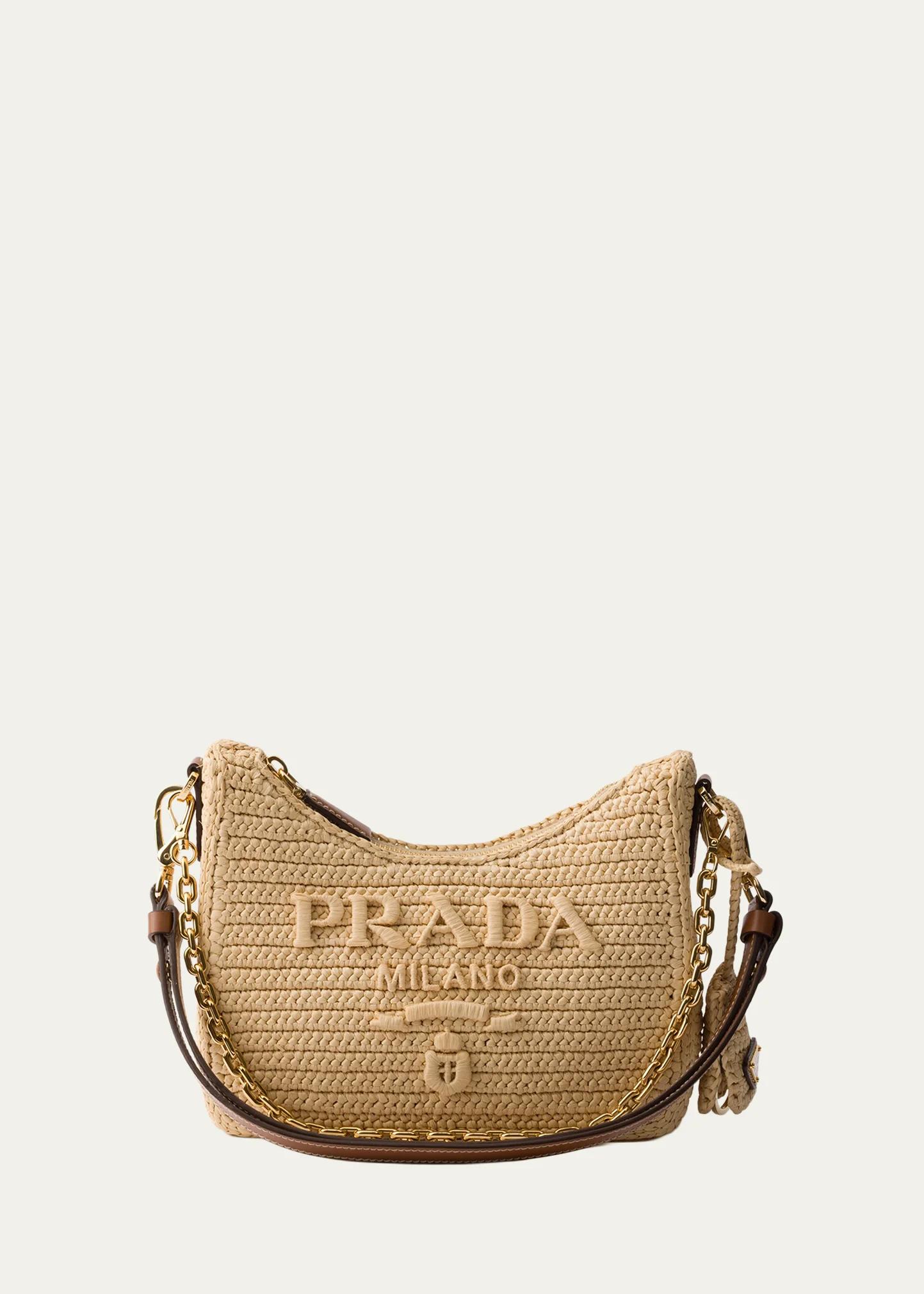 Prada Re-Edition Mini Crochet Shoulder Bag - Bergdorf Goodman