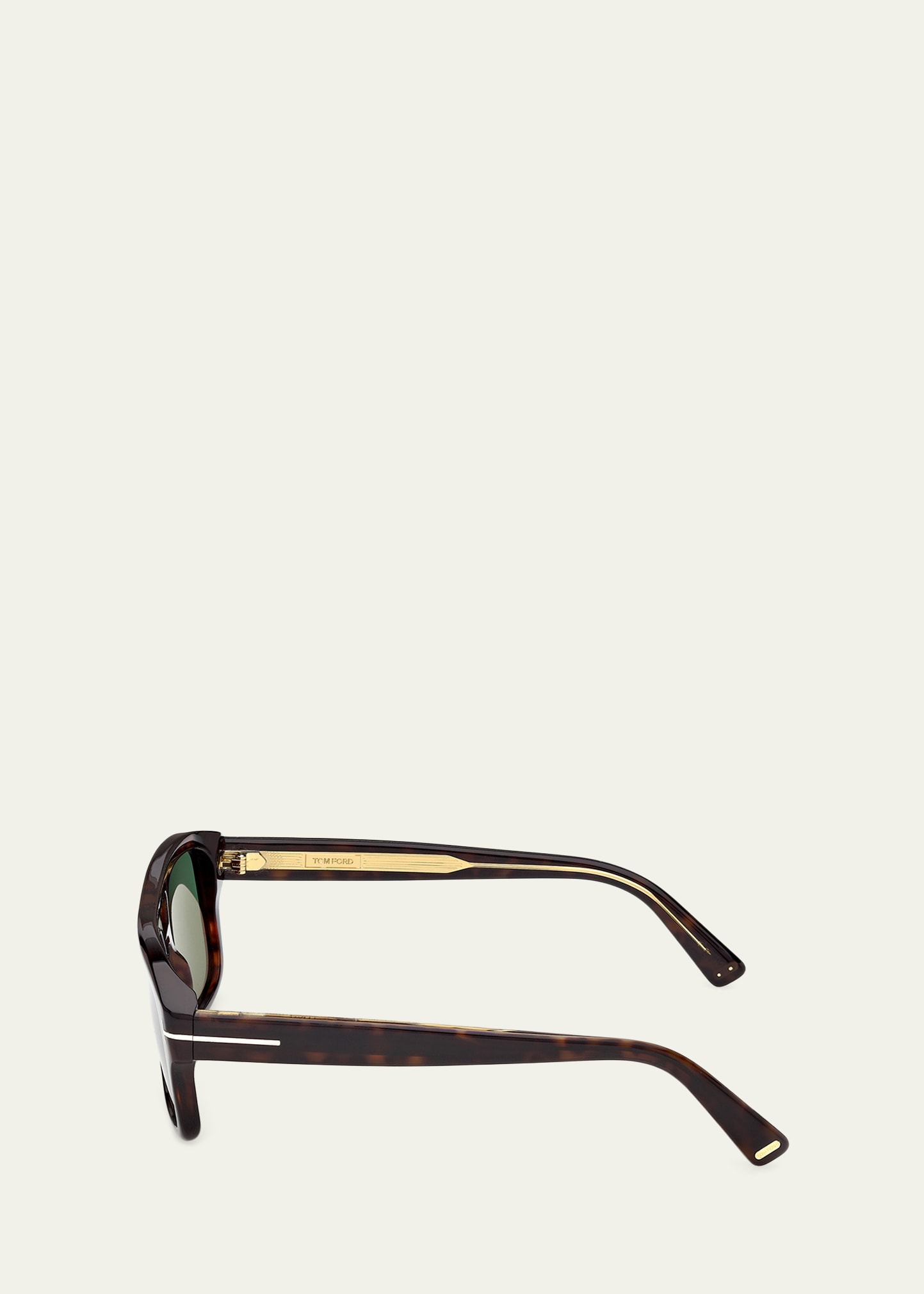 トム TOM FORD Men's 53mm Acetate Navigator Sunglasses - Bergdorf Goodman