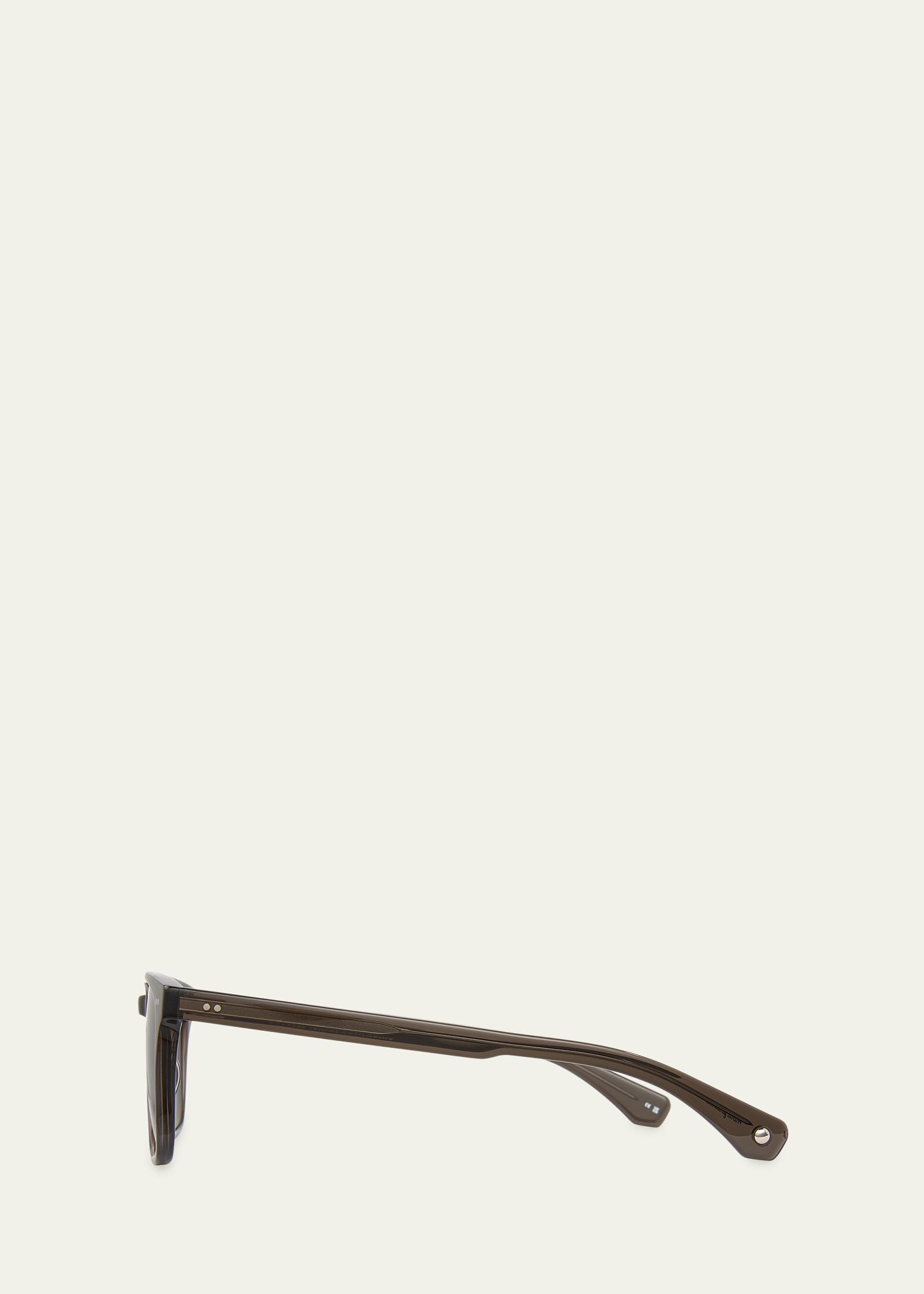 Garrett Leight Men's Earvin Acetate Square Sunglasses - Bergdorf