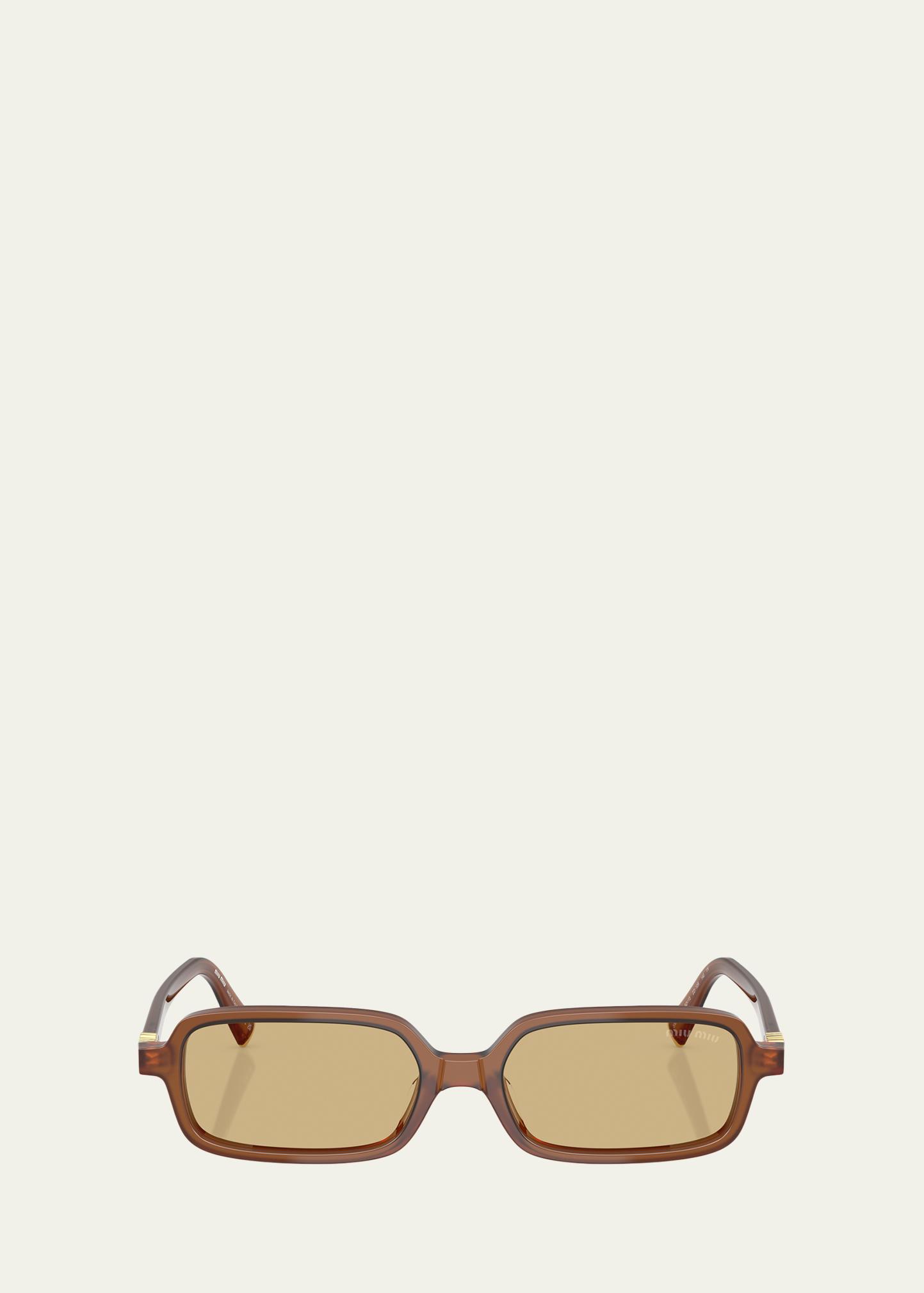Miu Miu 52MM Rectangular Sunglasses - Bergdorf Goodman