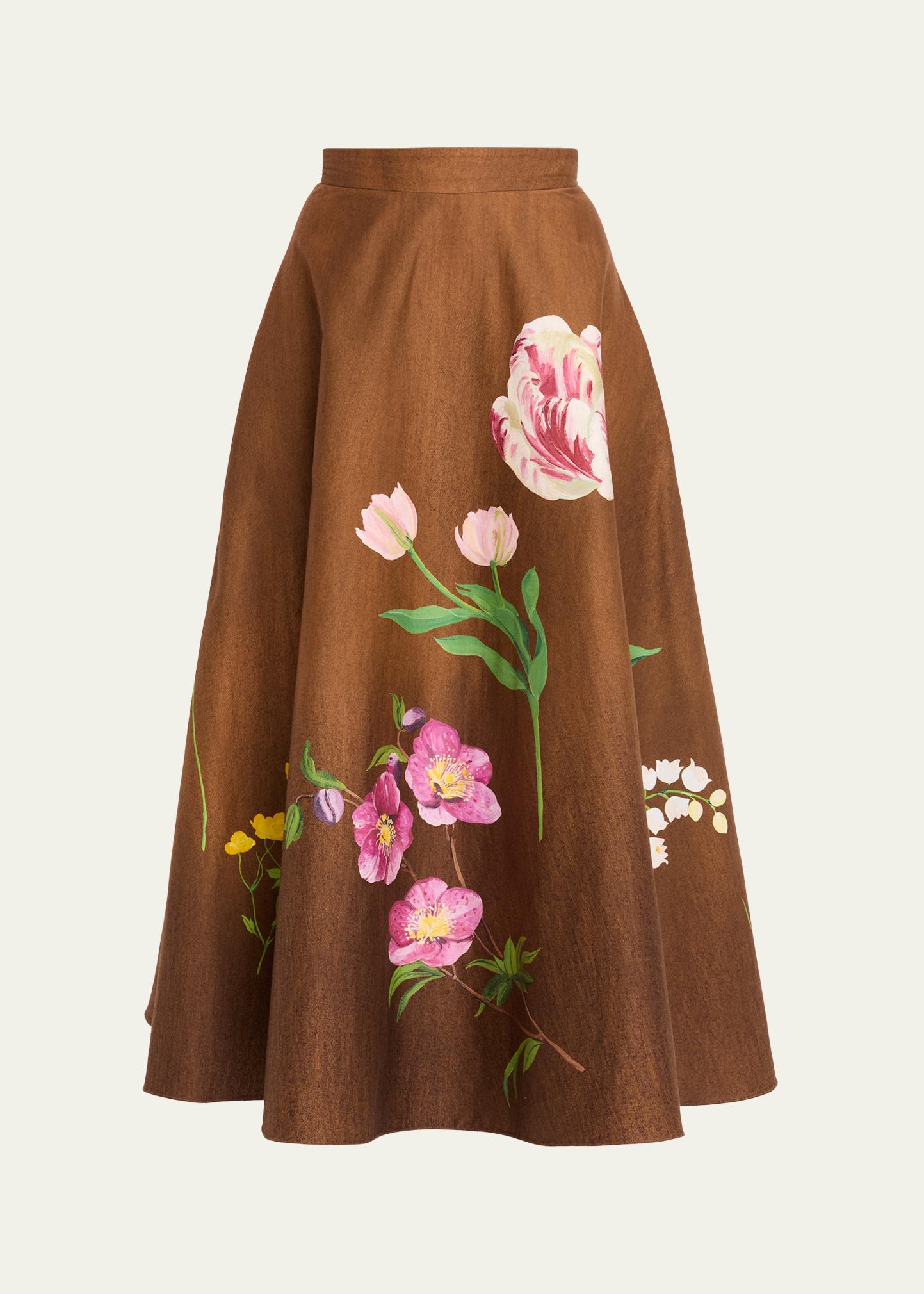 スカート ANDREA&Co./BOTANICALJACQUARD SKIRT bg_5619866_100290_m