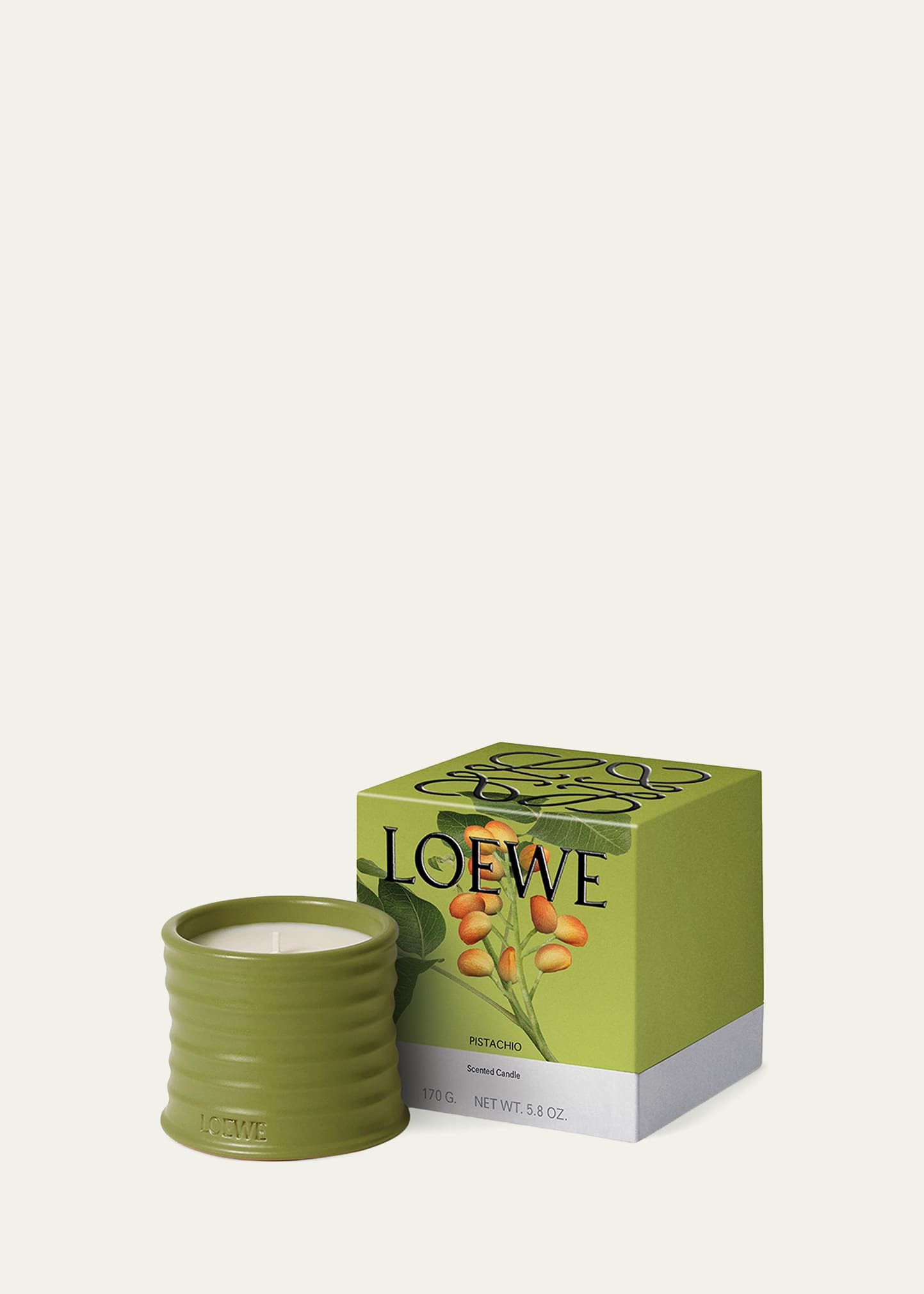 Loewe Pistachio Small Scented Candle, 5.8 oz. - Bergdorf Goodman