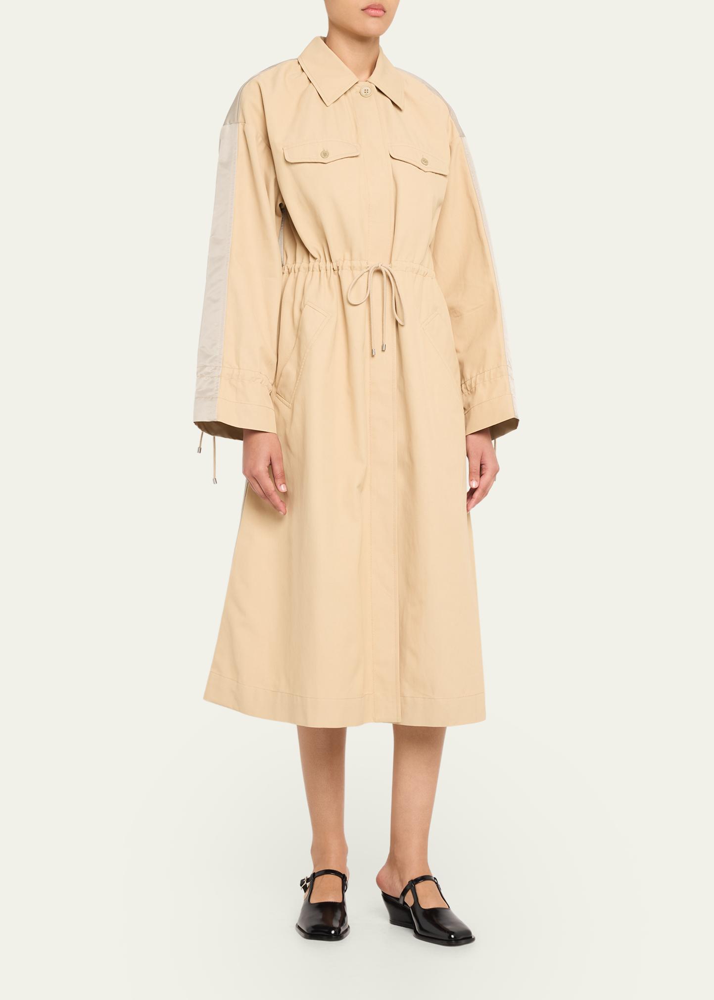 3.1 Phillip Lim Combo Blouson Trench Coat - Bergdorf Goodman
