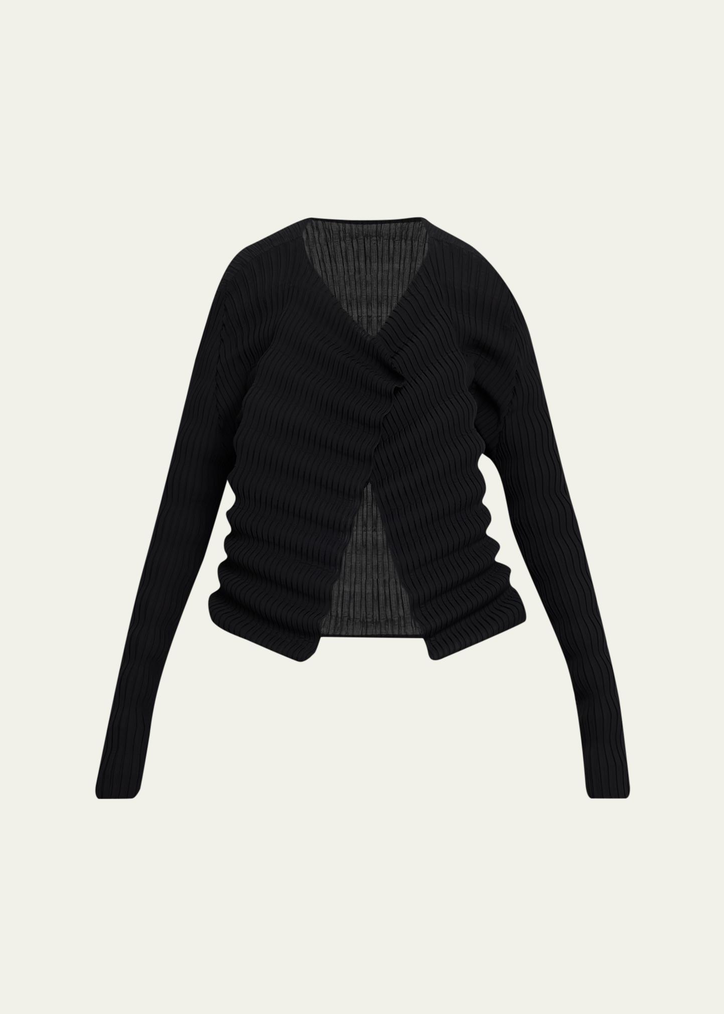 Issey Miyake Spring Plisse Cardigan - Bergdorf Goodman