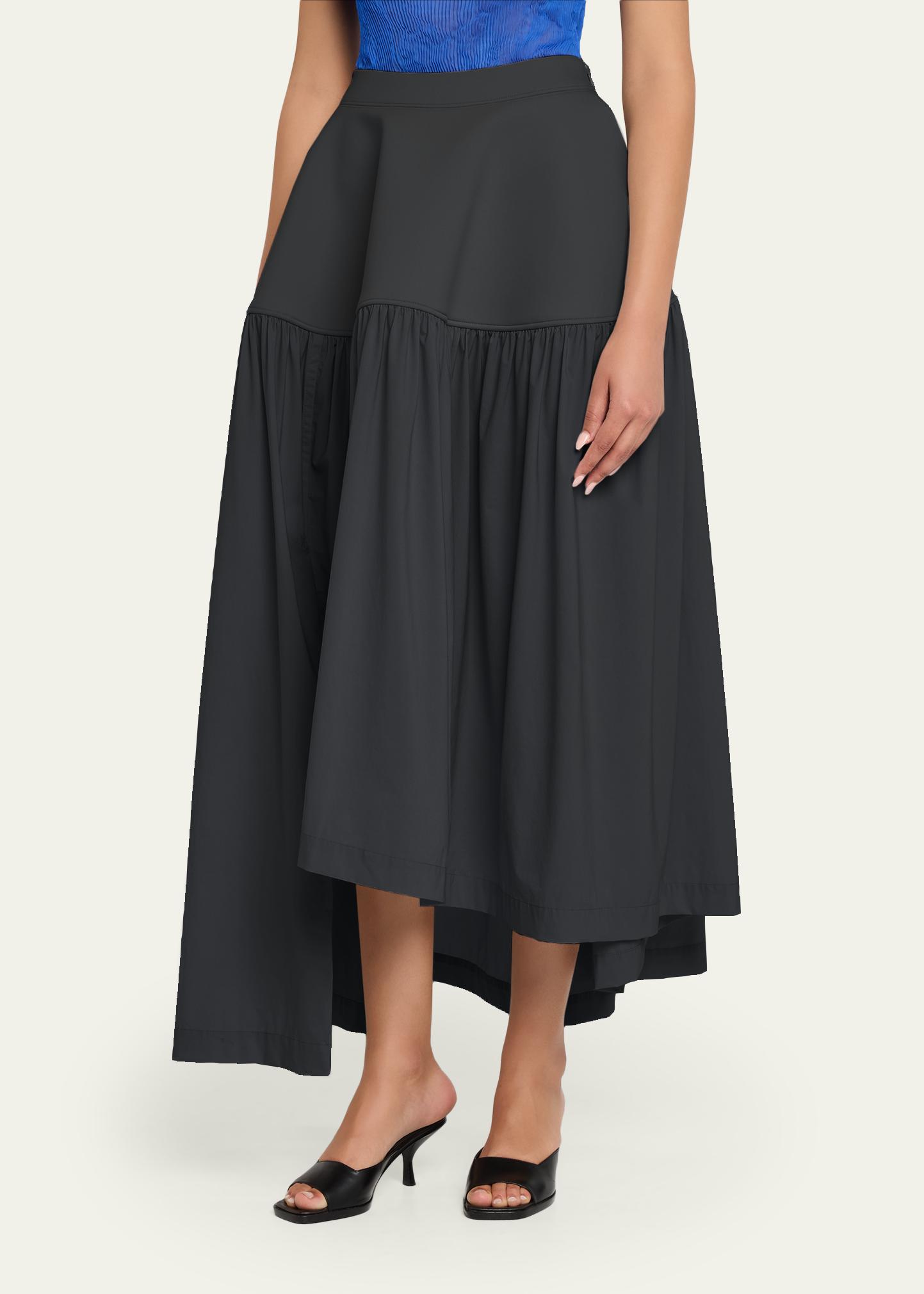 Issey Miyake Mute Winding Asymmetric Midi Skirt - Bergdorf Goodman