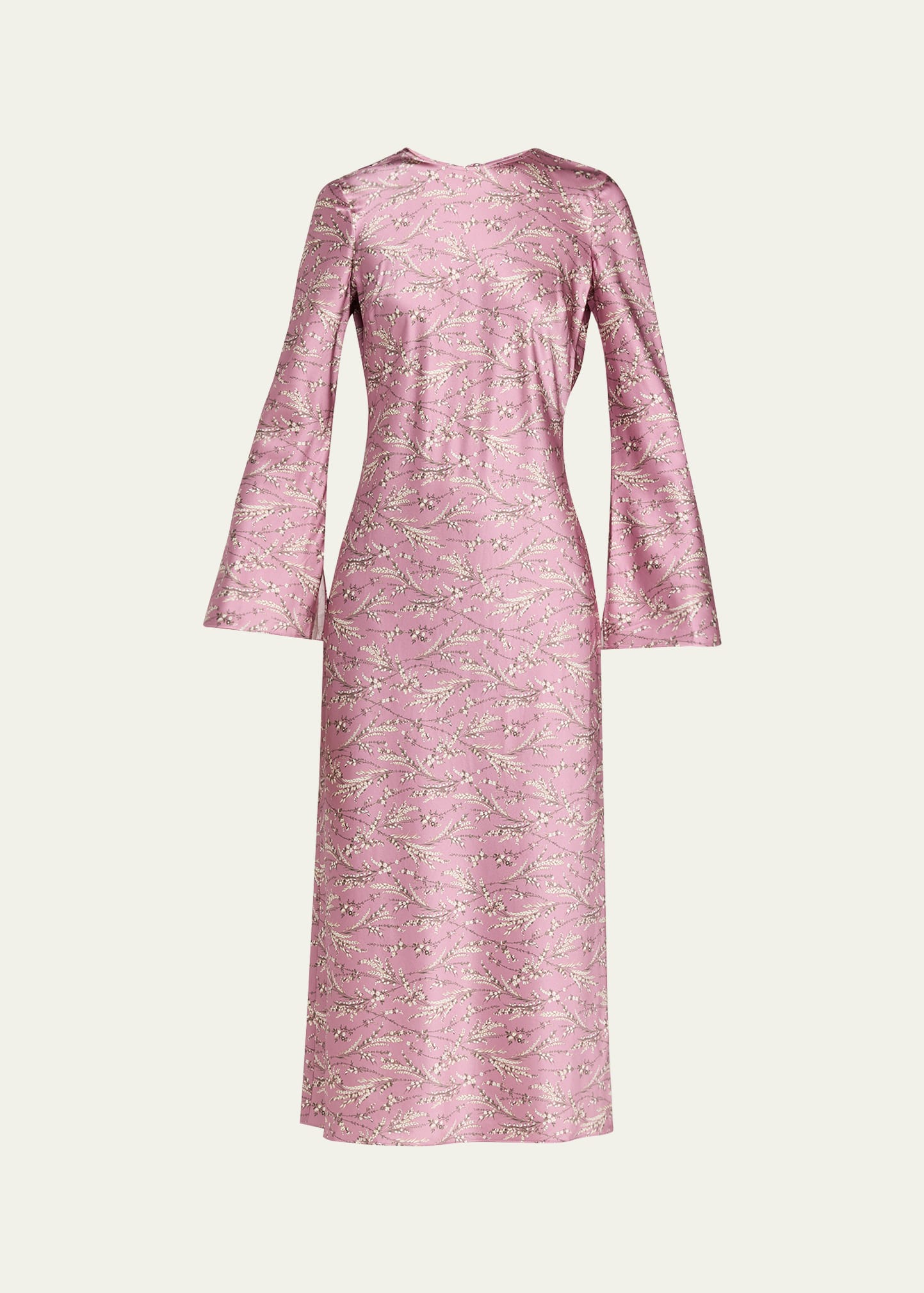 Veronica Beard Gemma Stretch-Silk Midi Dress - Bergdorf Goodman