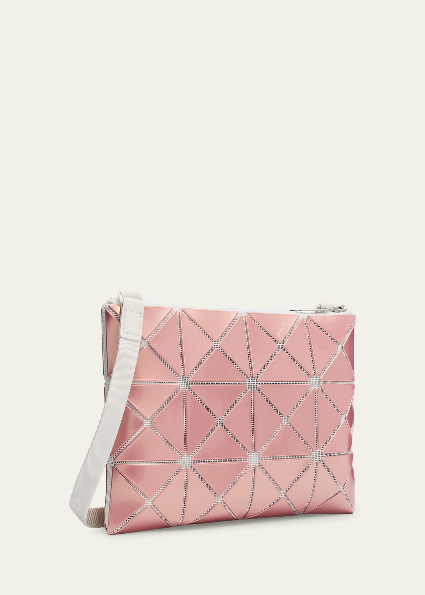 BAO BAO ISSEY MIYAKE Lucent Metallic Geometric Crossbody Bag
