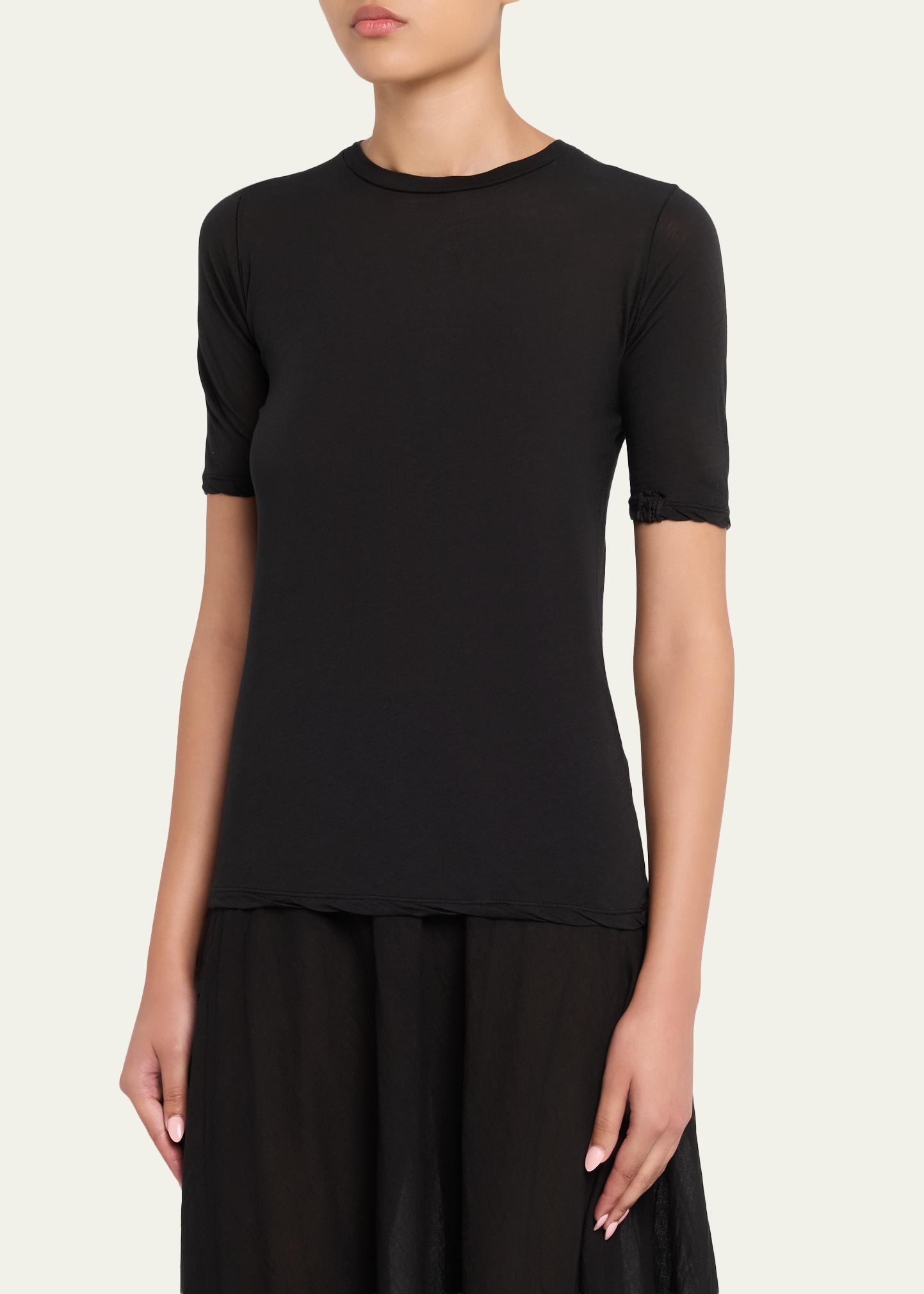 All Three Victoria Three-Quarter Sleeve Cotton Top - Bergdorf Goodman
