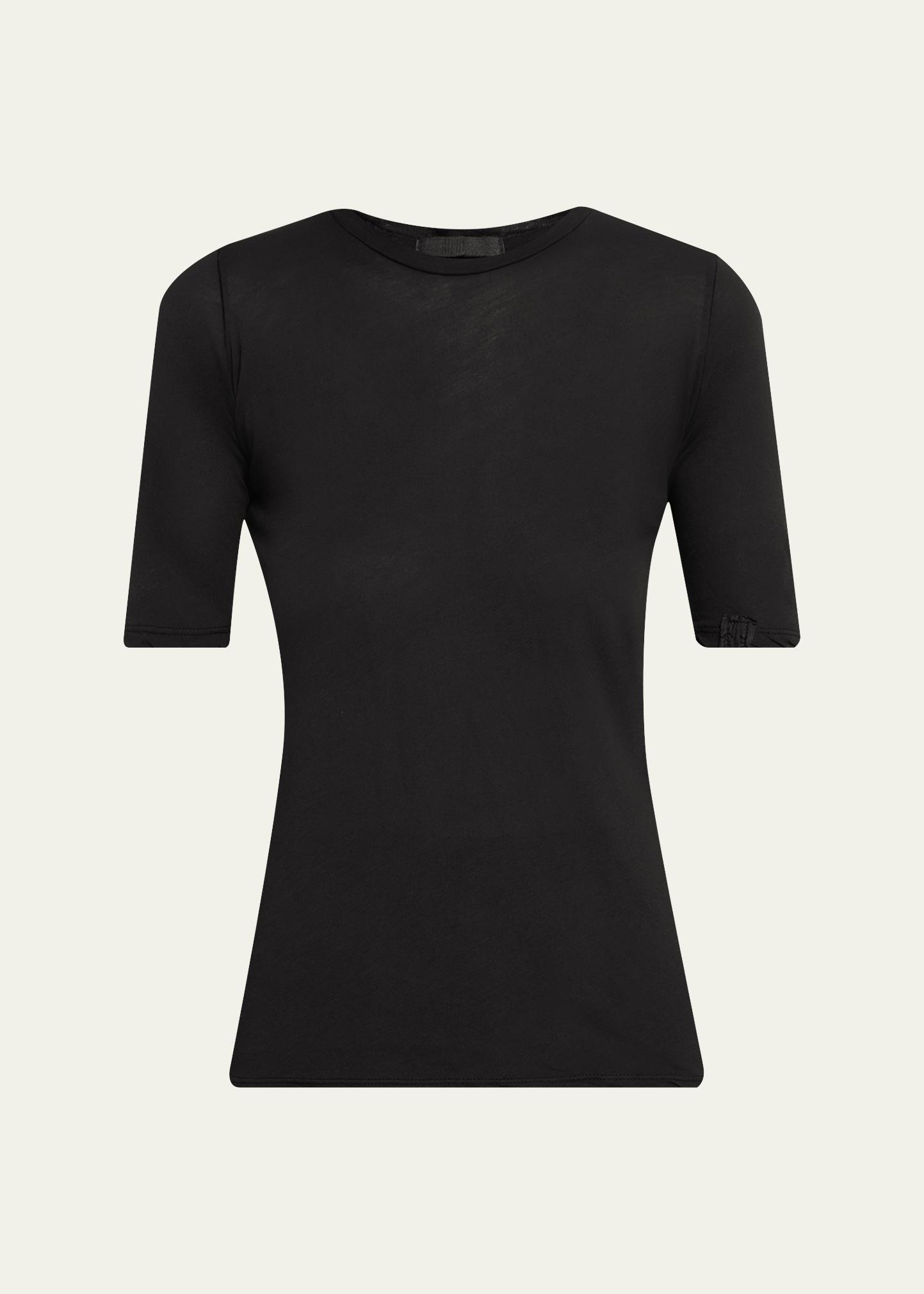 All Three Victoria Three-Quarter Sleeve Cotton Top - Bergdorf Goodman