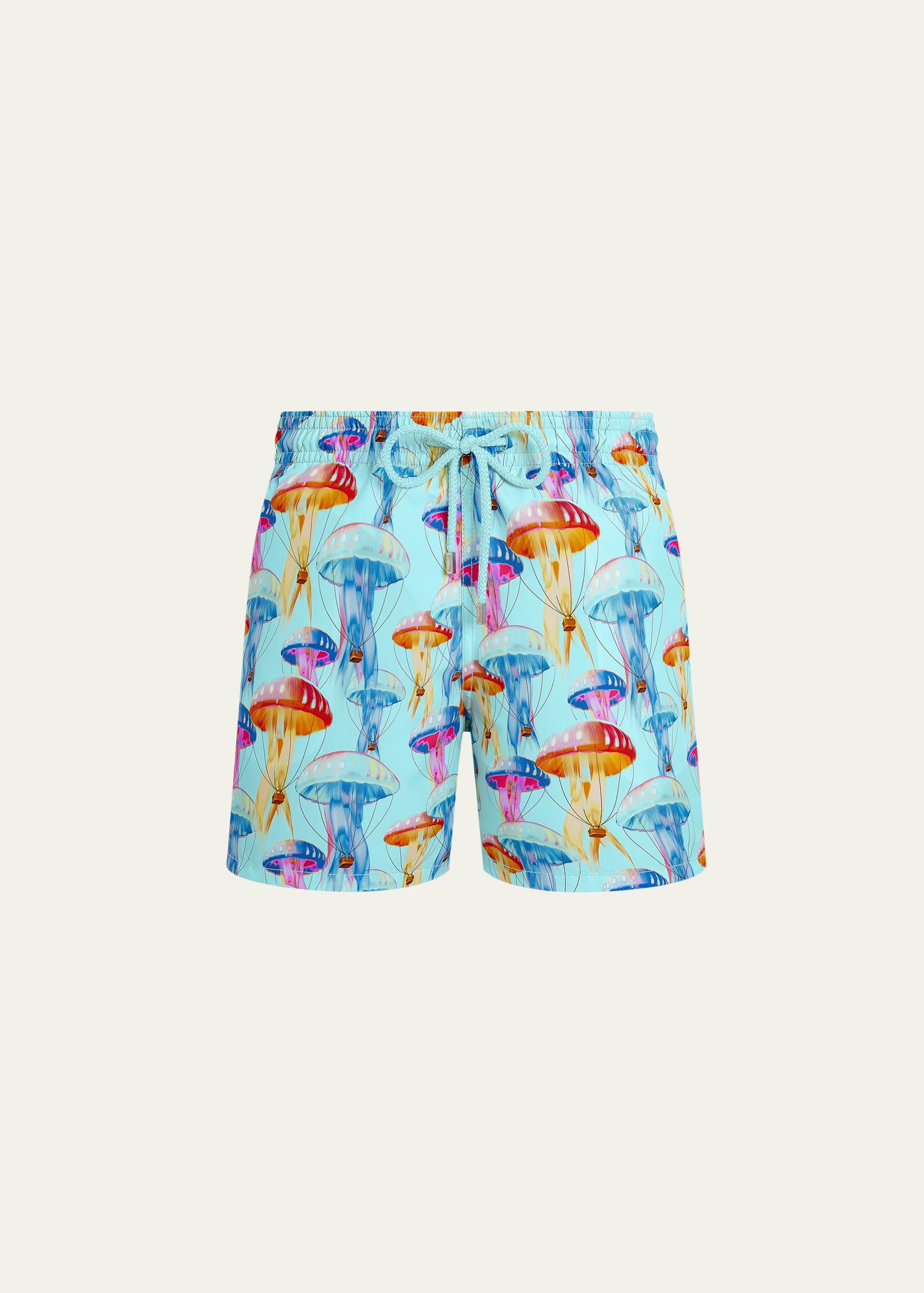 Vilebrequin Men's Medusair Jellyfish Swim Shorts - Bergdorf Goodman