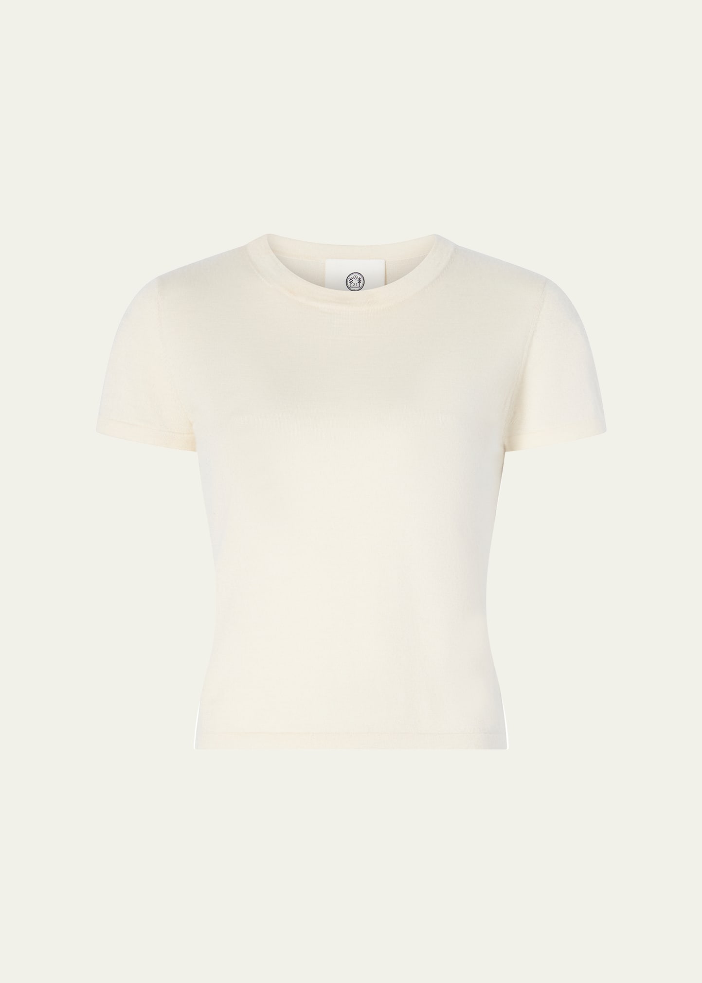 アパルトモン　Cashmere Silk Sheer T Shirt Attersee Cashmere-Silk Short-Sleeve Tee - Bergdorf Goodman