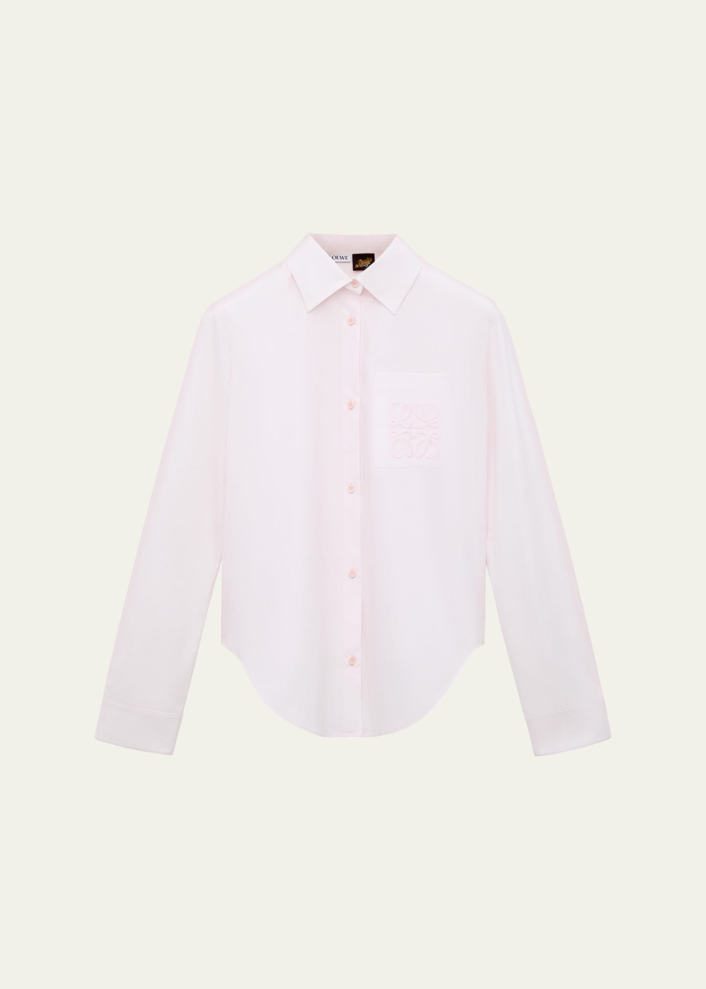 Loewe x Paula's Ibiza Anagram-Pocket Button-Down Shirt - Bergdorf