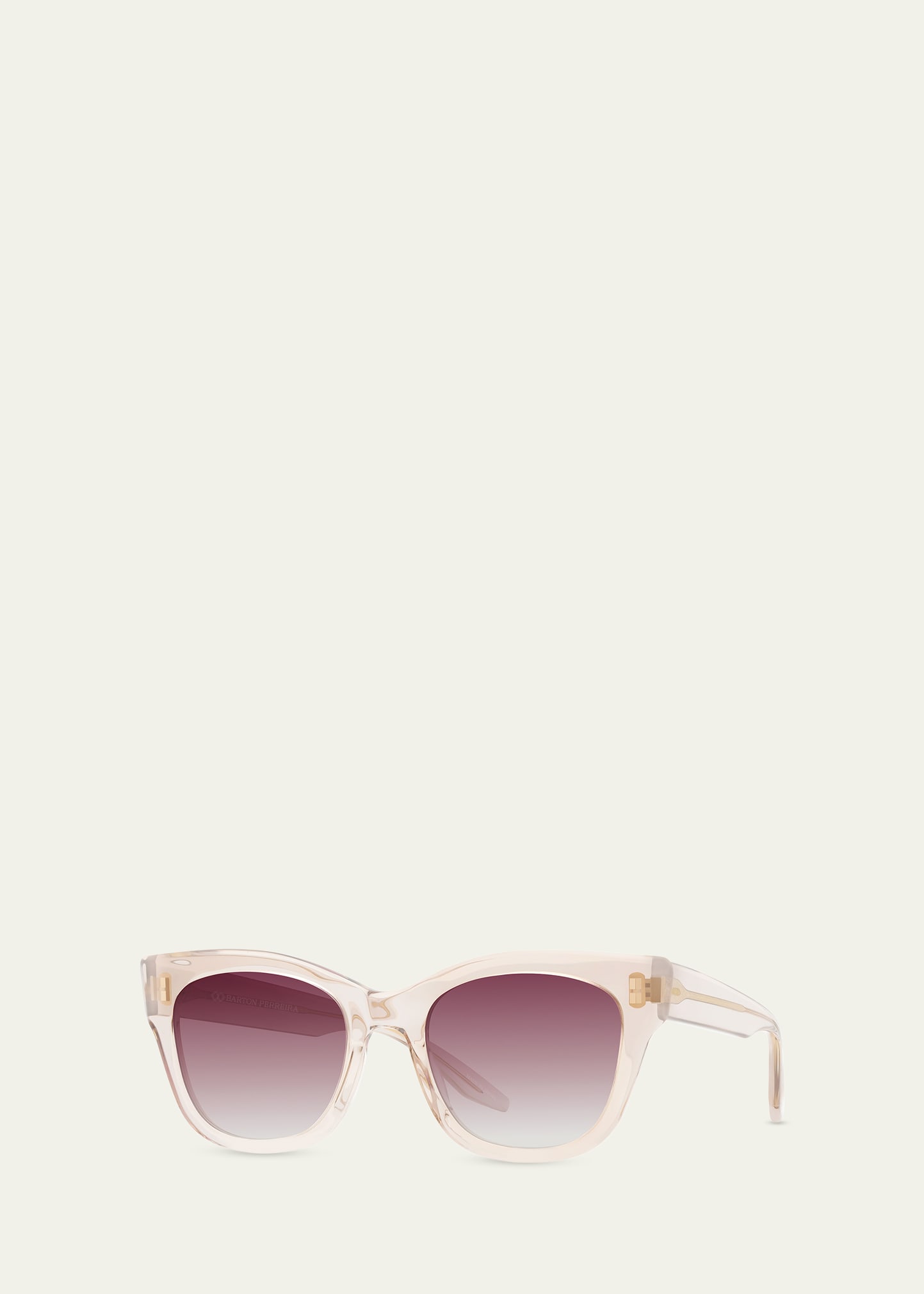 Barton Perreira Gibson 50mm Acetate Cat-Eye Sunglasses - Bergdorf