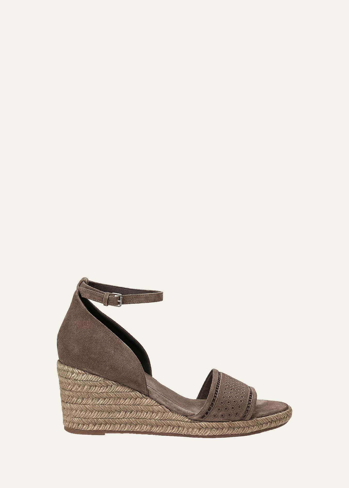 Brunello Cucinelli Suede Espadrille Wedge Sandals - Bergdorf Goodman
