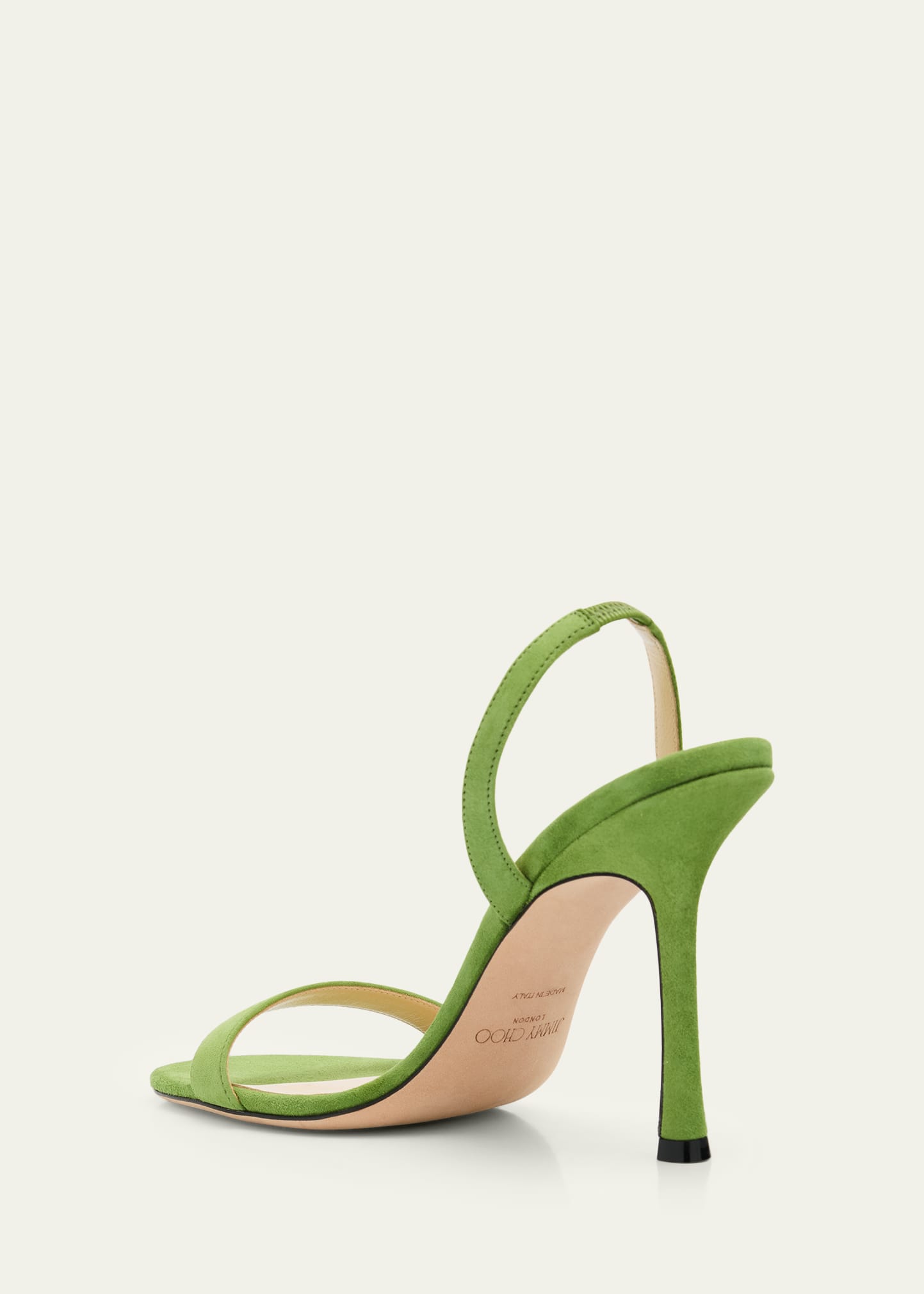 Jimmy Choo 85mm Jenn Suede Sandals - Bergdorf Goodman