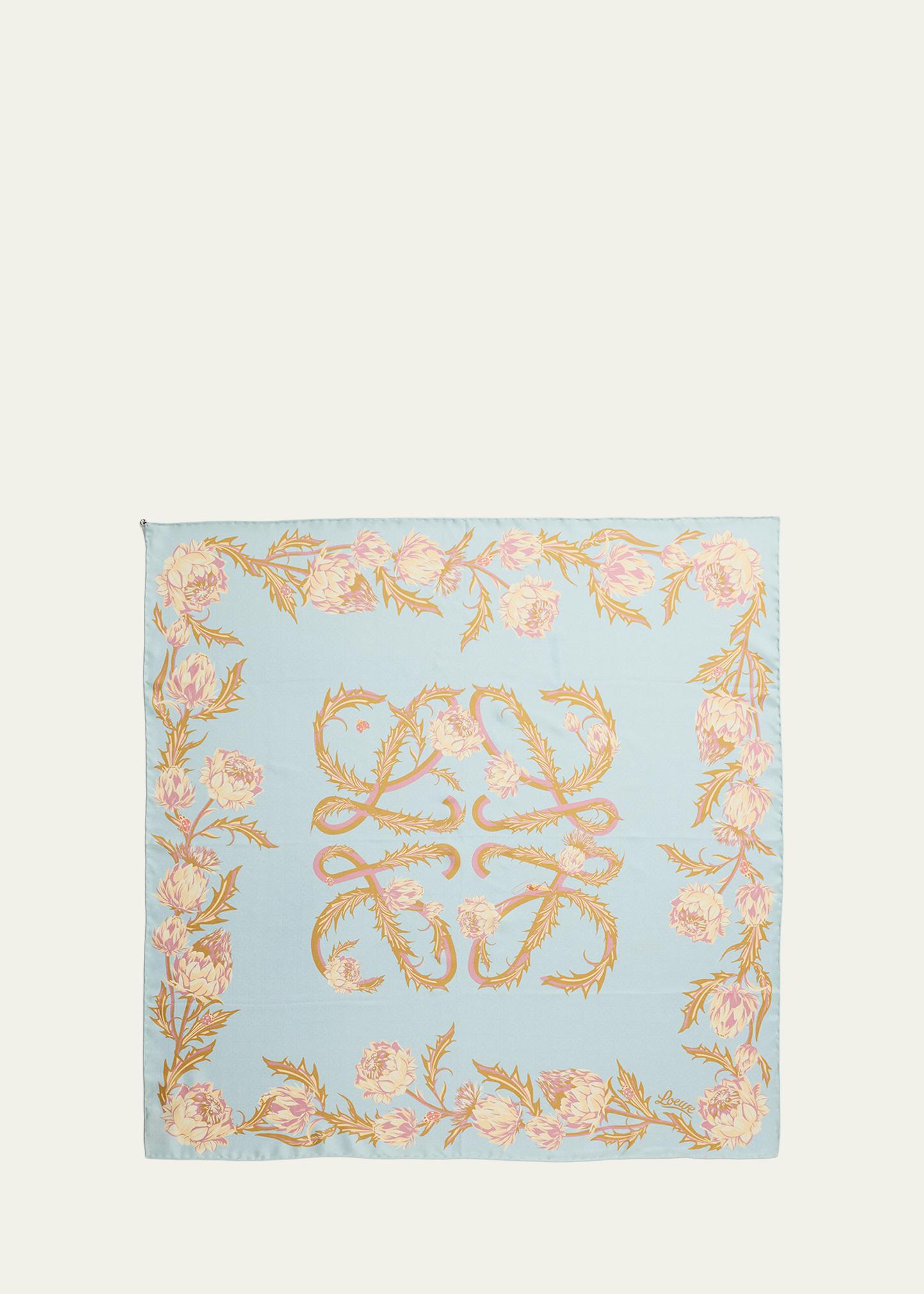 LOEWE x Paula's Ibiza Anagram Cotton Scarf - Bergdorf Goodman