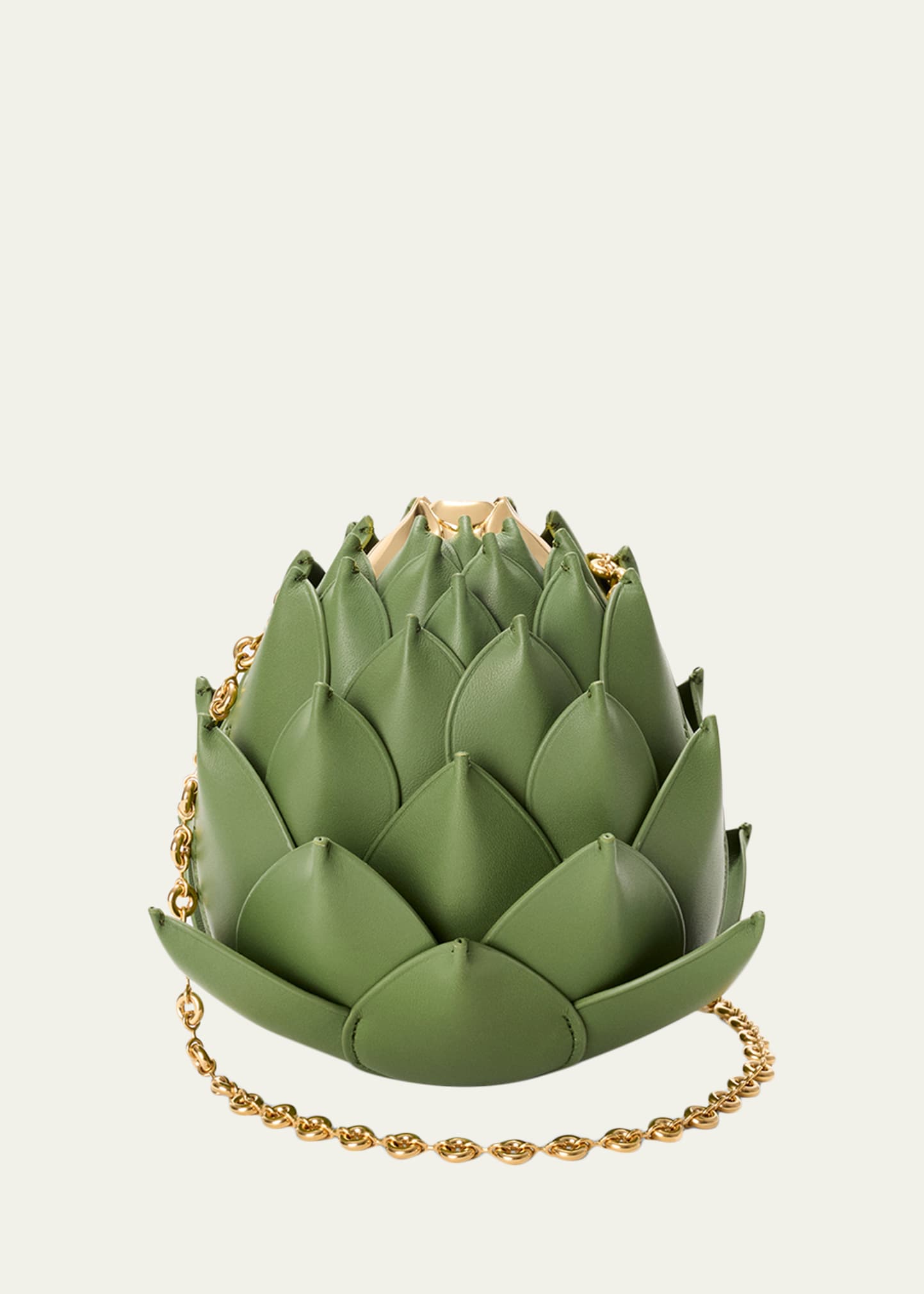 Loewe x Paula's Ibiza Leather Artichoke Clutch Bag - Bergdorf Goodman