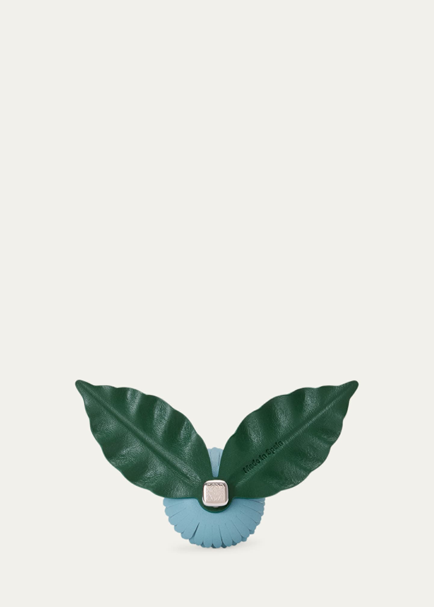Loewe x Paula's Ibiza Leather Flower Pin - Bergdorf Goodman