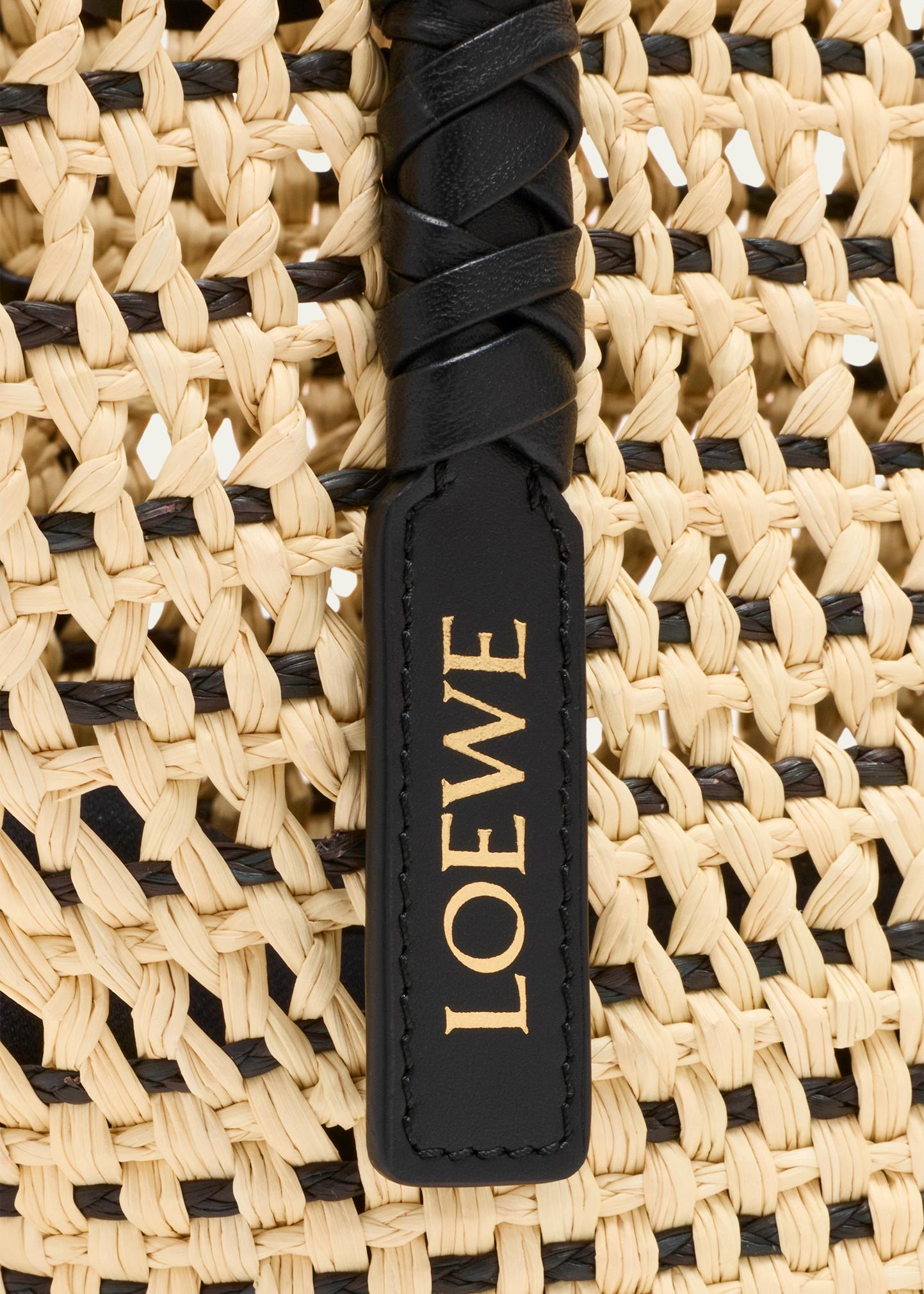 LOEWE x Paula's Ibiza Braid Small Woven Basket Tote Bag - Bergdorf
