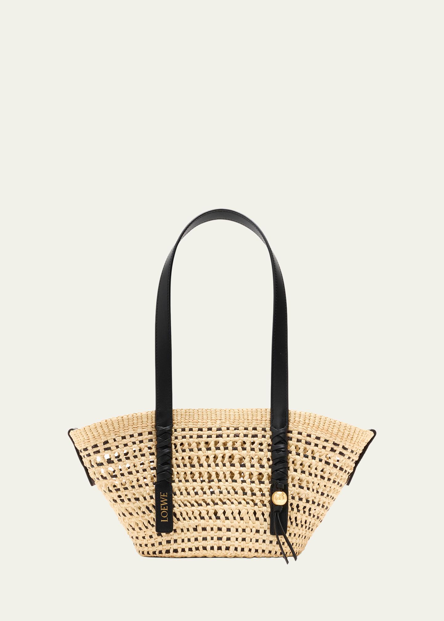 LOEWE x Paula's Ibiza Braid Small Woven Basket Tote Bag - Bergdorf
