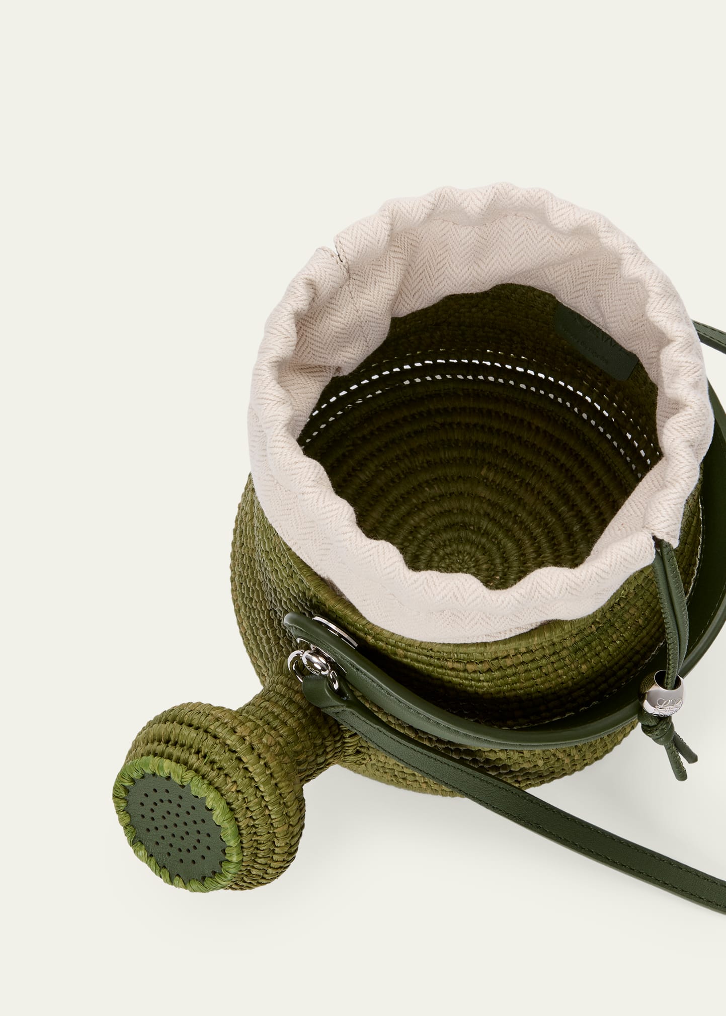 Loewe x Paula's Ibiza Raffia Watering Can Crossbody Bag - Bergdorf