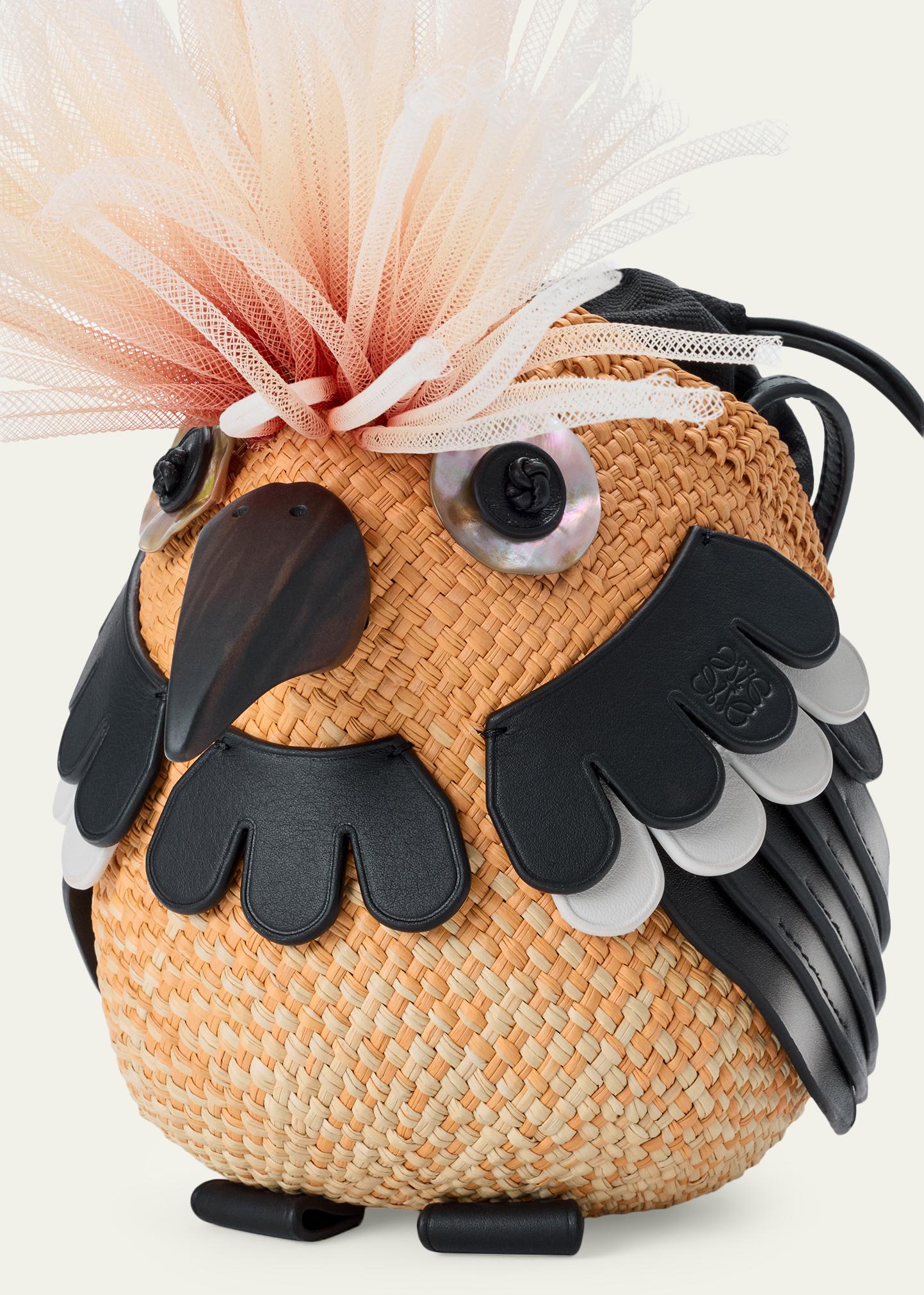 LOEWE x Paula's Ibiza Woven Bird Crossbody Bag - Bergdorf Goodman