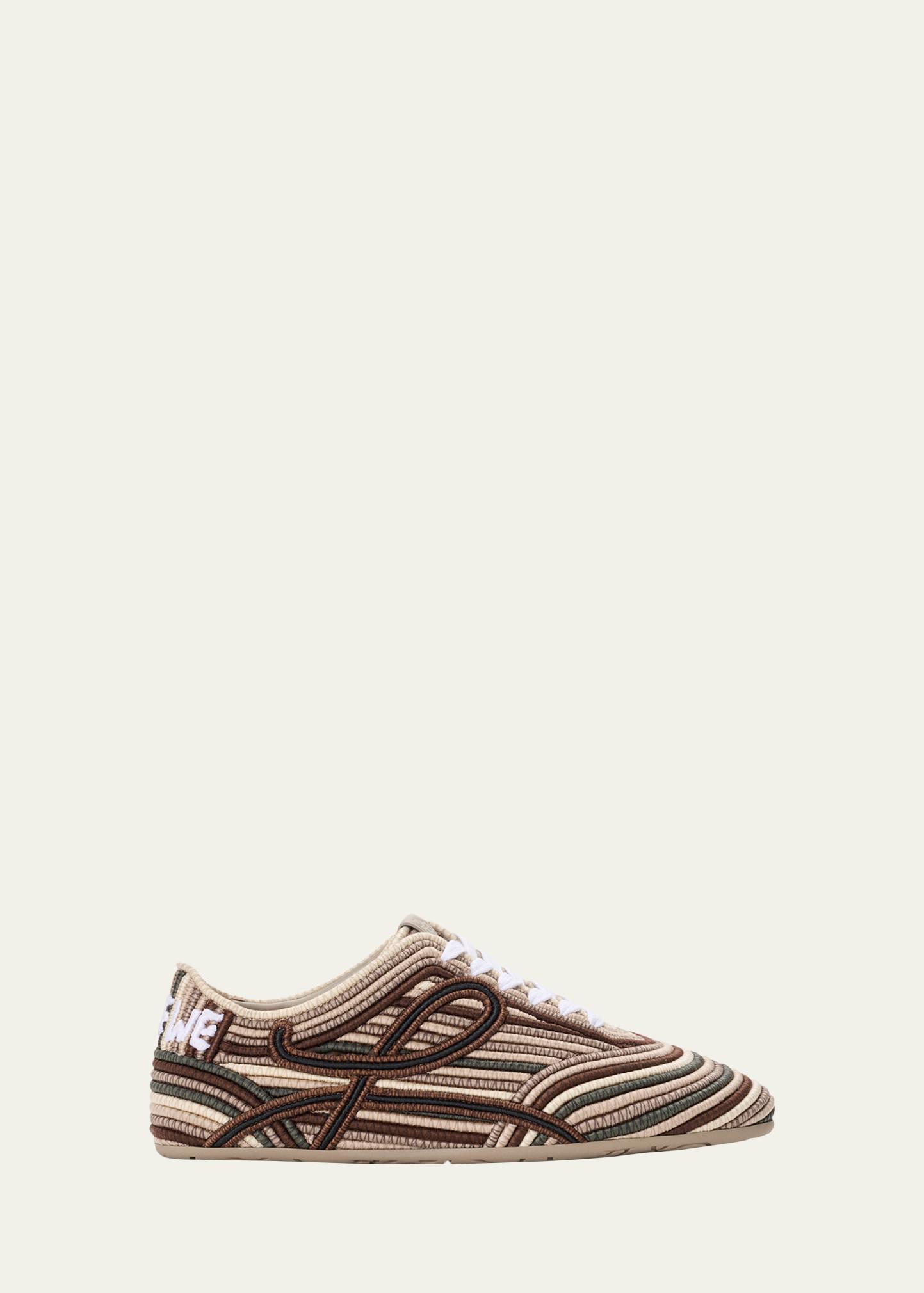 LOEWE x Paula's Ibiza Men's Yago Multi-Corded Low-Top Sneakers