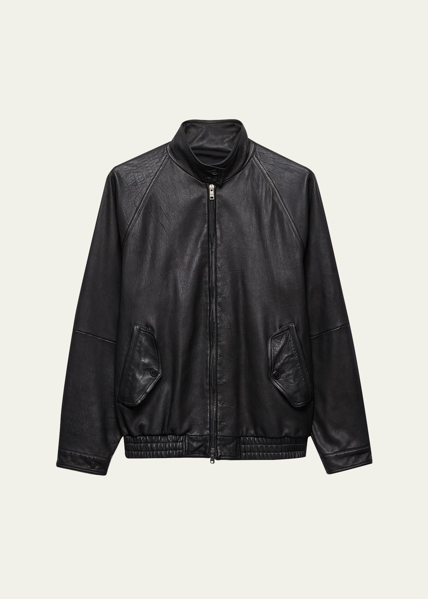 Prada Nappa Leather Jacket - Bergdorf Goodman