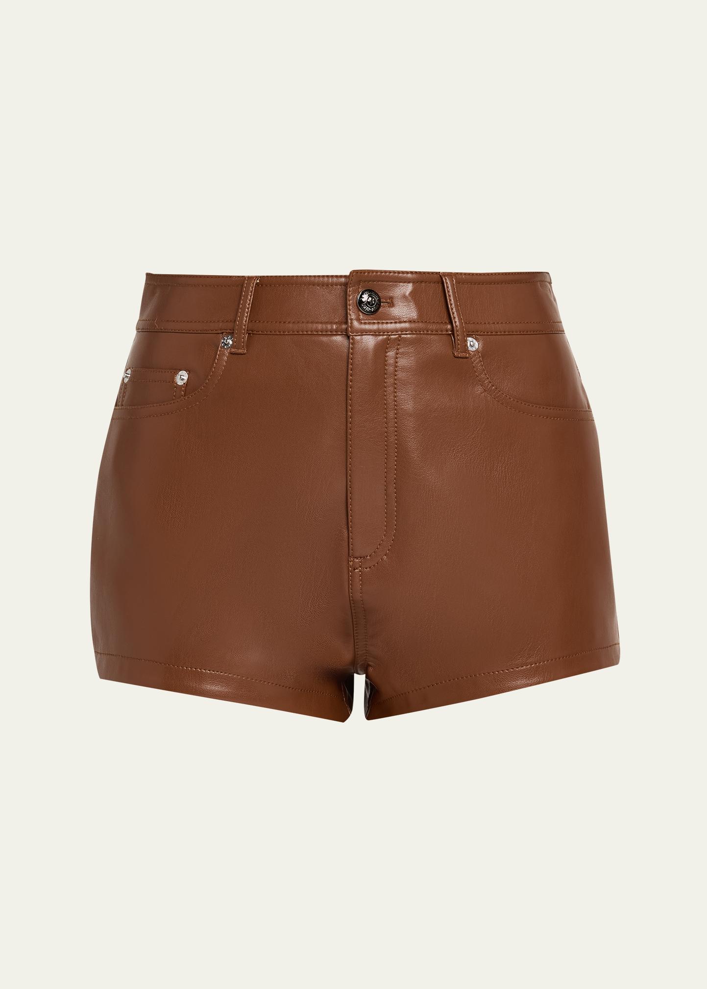 完売品］ODOR Parel leather shorts 完売品］ODOR Parel leather