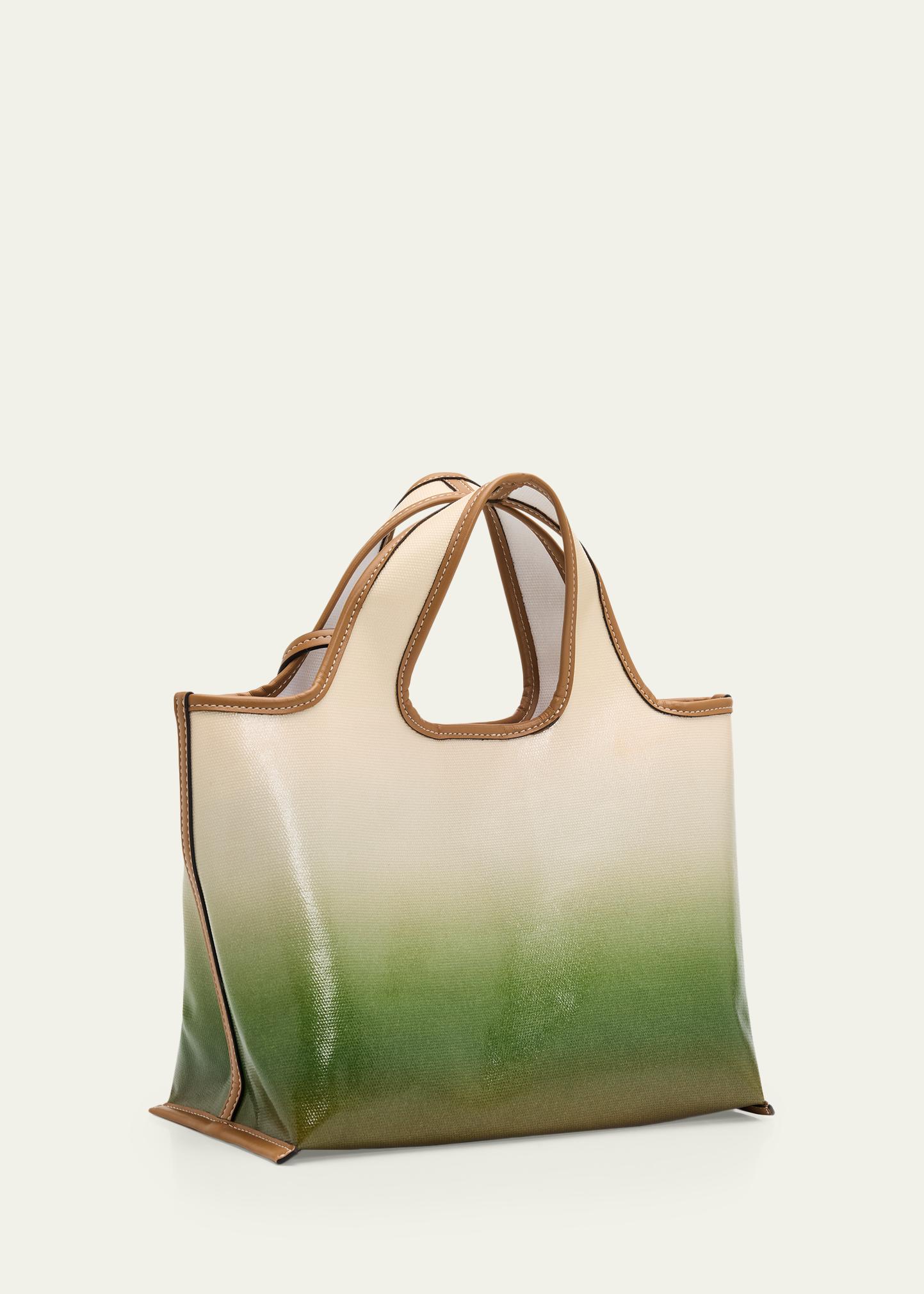 3.1 Phillip Lim Ombre Coated Canvas Mini Market Tote Bag