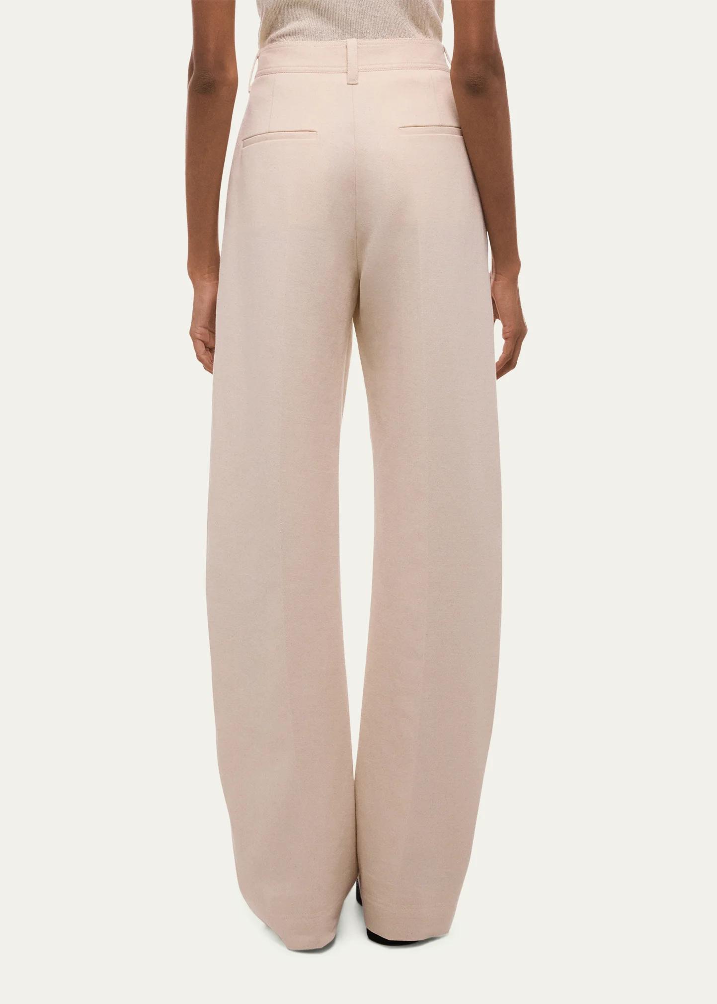 Helmut Lang Wide-Leg Cotton Sailor Trousers - Bergdorf Goodman