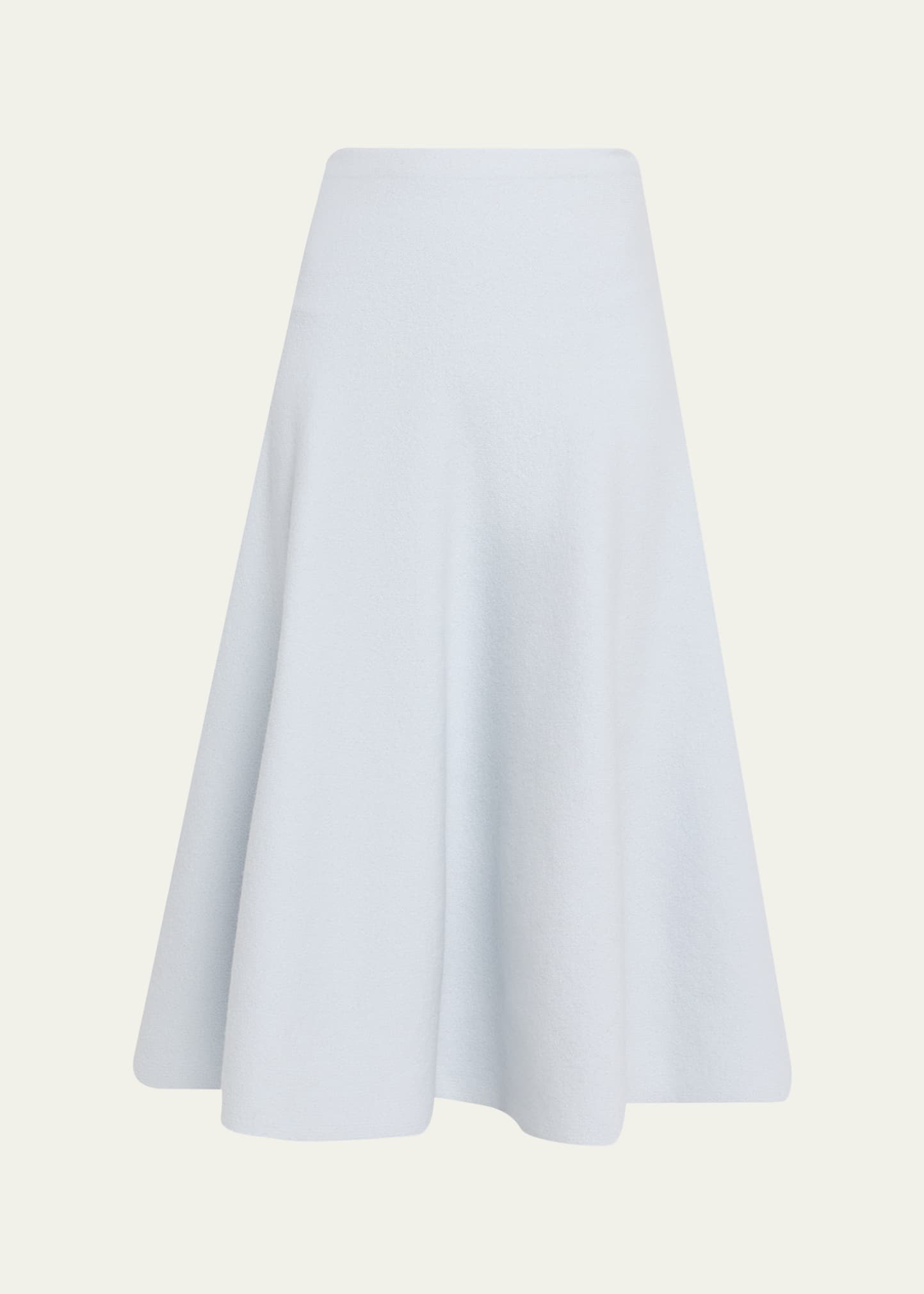 Brandon Maxwell Miller Structured Wool Midi Skirt - Bergdorf Goodman