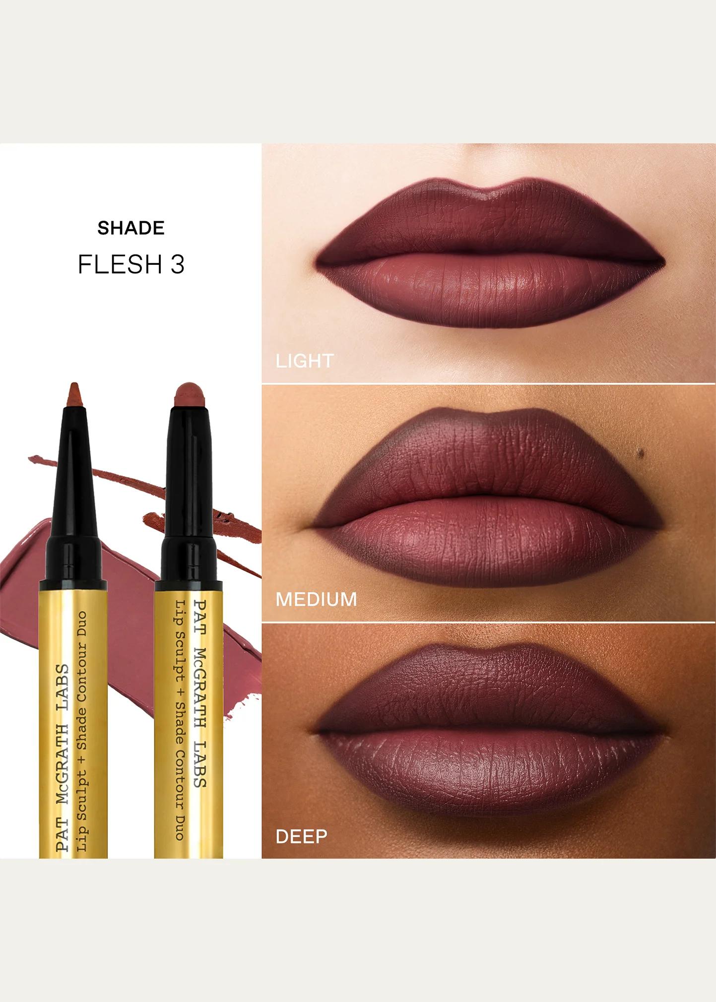 Pat McGrath Labs Lip Sculpt + Shade Duo - Flesh 3 - Bergdorf Goodman