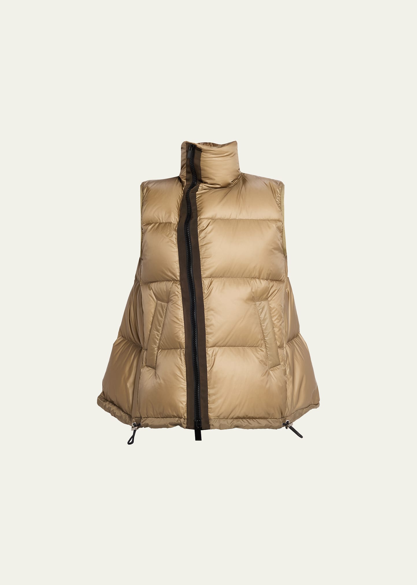 SACAI A-Line Puffer Vest - Bergdorf Goodman
