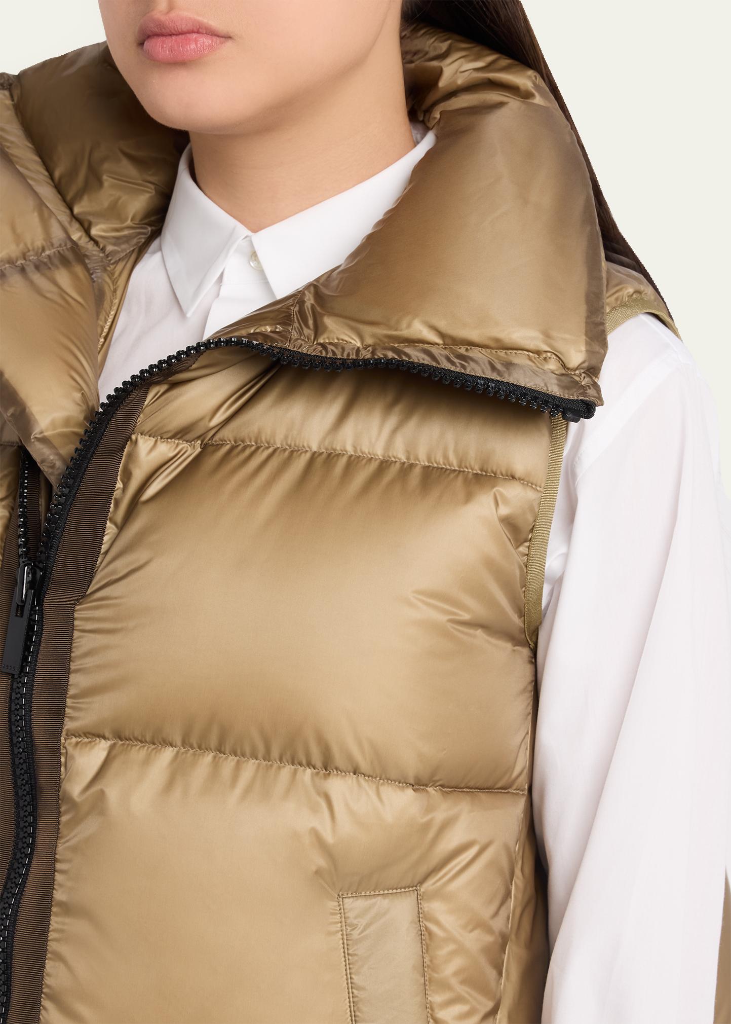 sacai A-Line Puffer Vest - Bergdorf Goodman