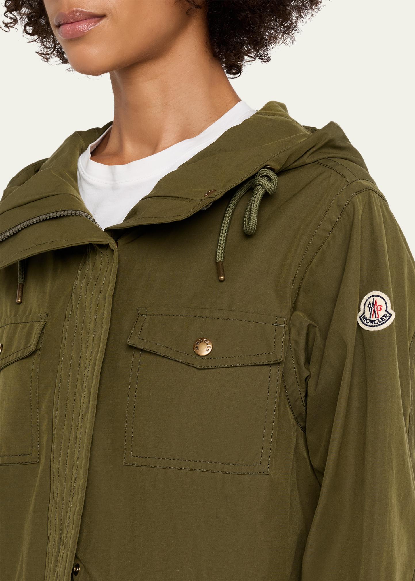 Moncler Genius Serin Hooded Cotton-Blend Parka - Bergdorf Goodman