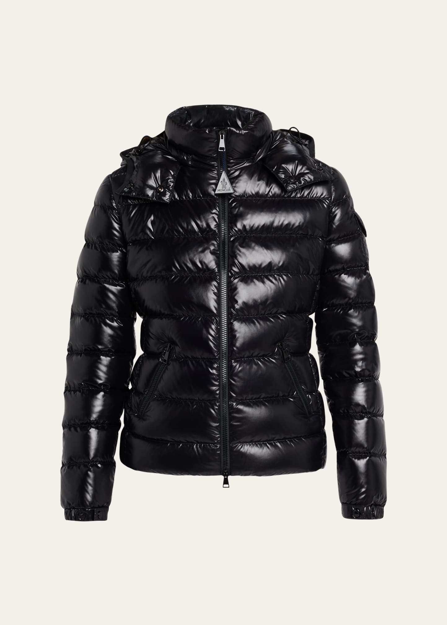 ★モンクレール　BADY　フーデッドダウン　ブラック　12A　正規品★ Moncler Bady Hooded Short Down Jacket - Bergdorf Goodman