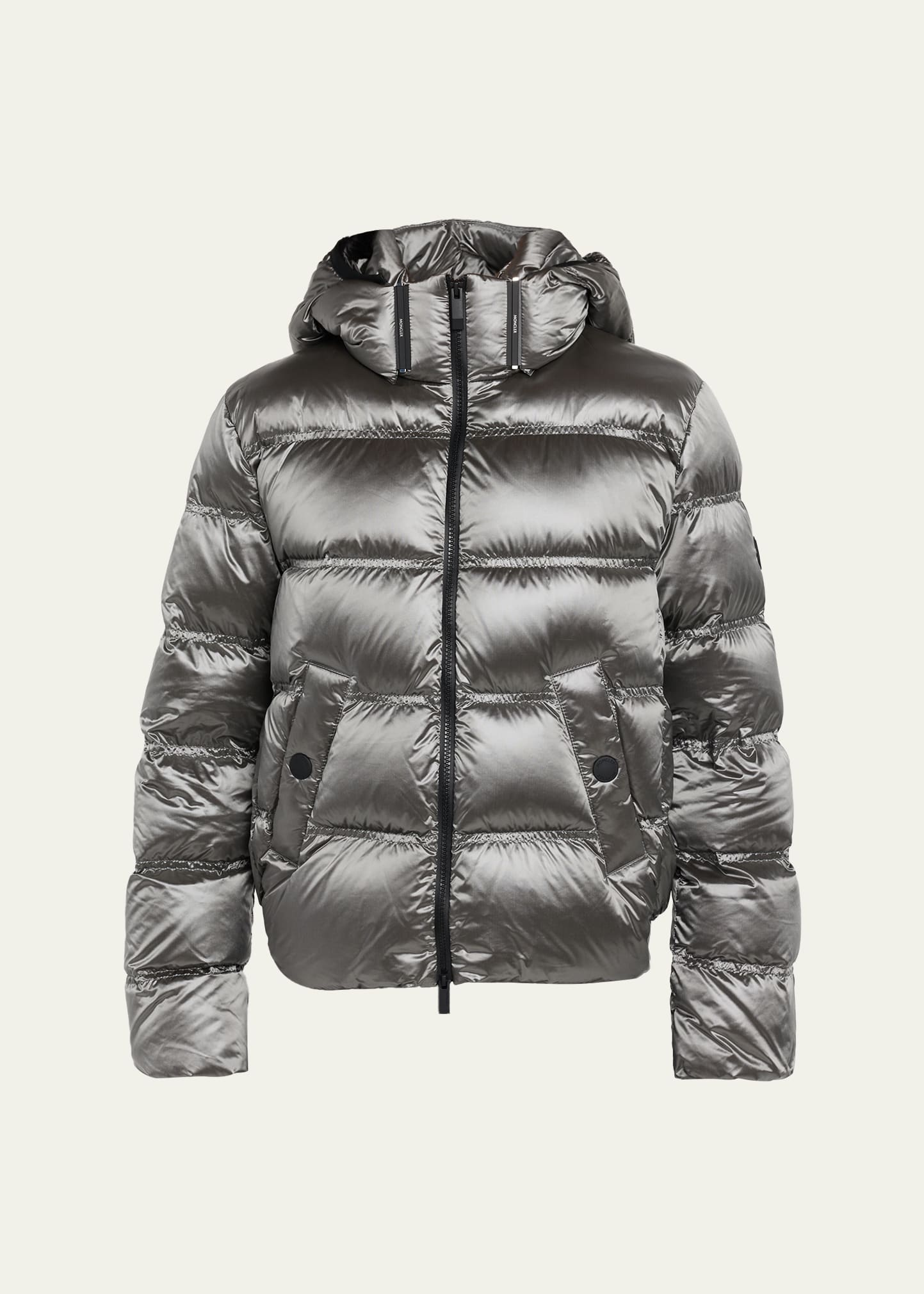 Moncler Quilted Short Down Jacket - Bergdorf Goodman