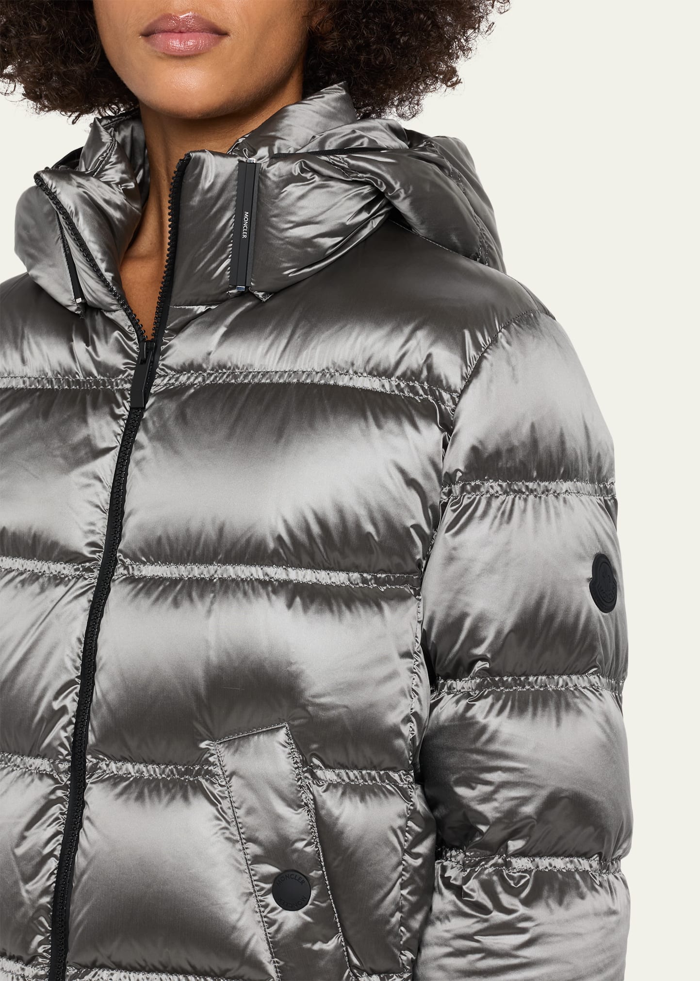 Moncler Quilted Short Down Jacket - Bergdorf Goodman