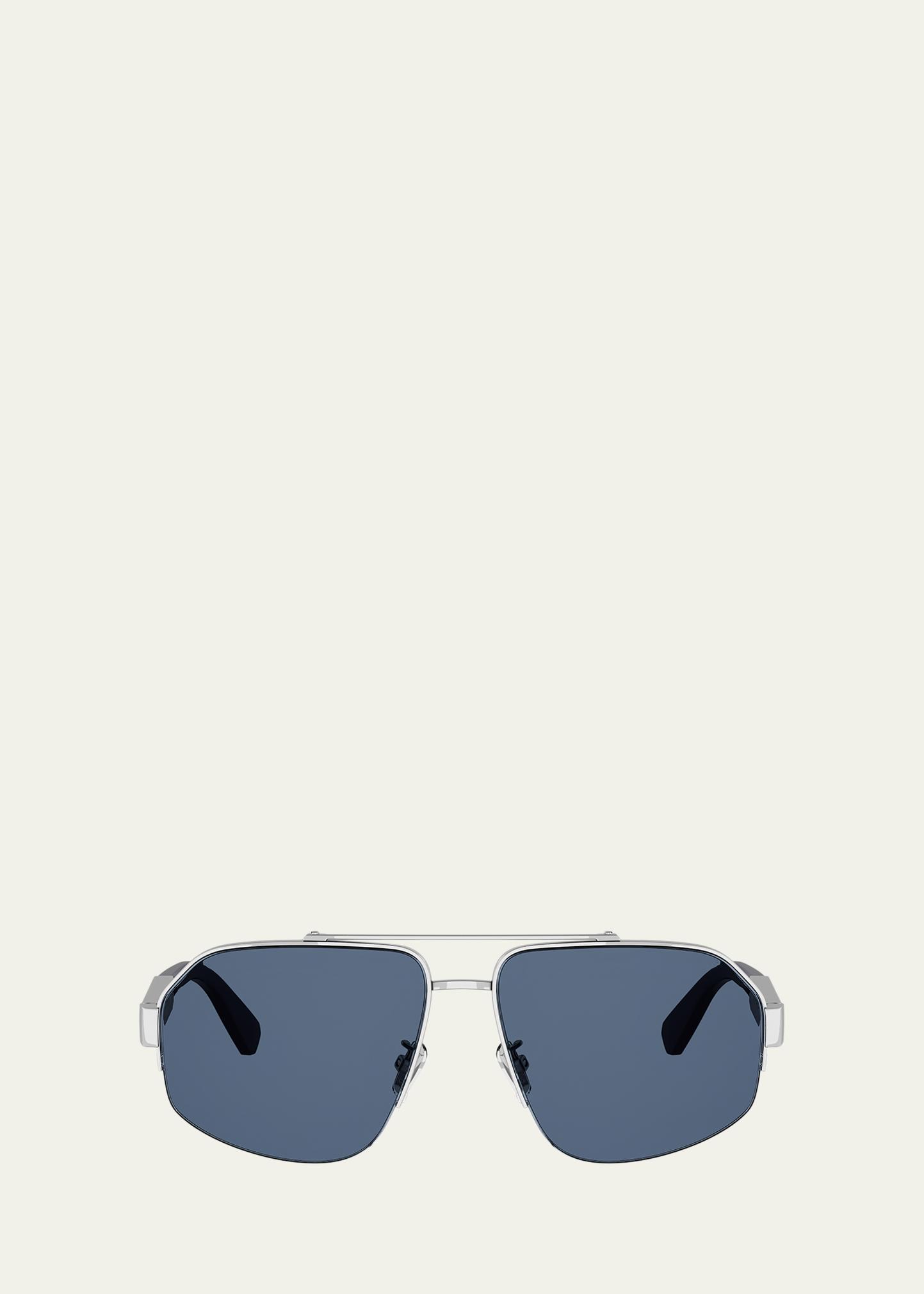 BVLGARI Metal Sunglasses - Bergdorf Goodman