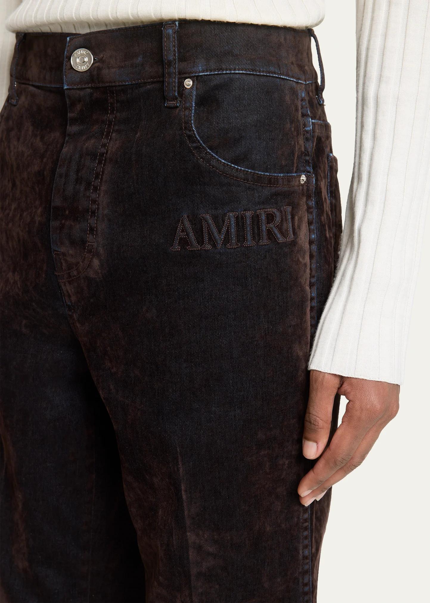 Amiri Men's Flock MA Fit Five-Pocket Pants - Bergdorf Goodman