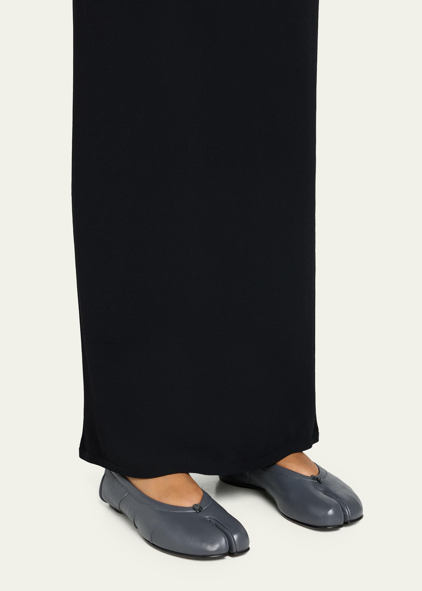 Maison Margiela Tabi Leather Ballerina Flats - Bergdorf Goodman