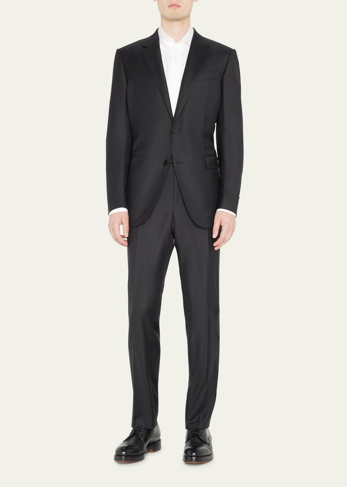 ZEGNA Men's Trofeo Milano Two-Piece Wool Regular-Fit Suit