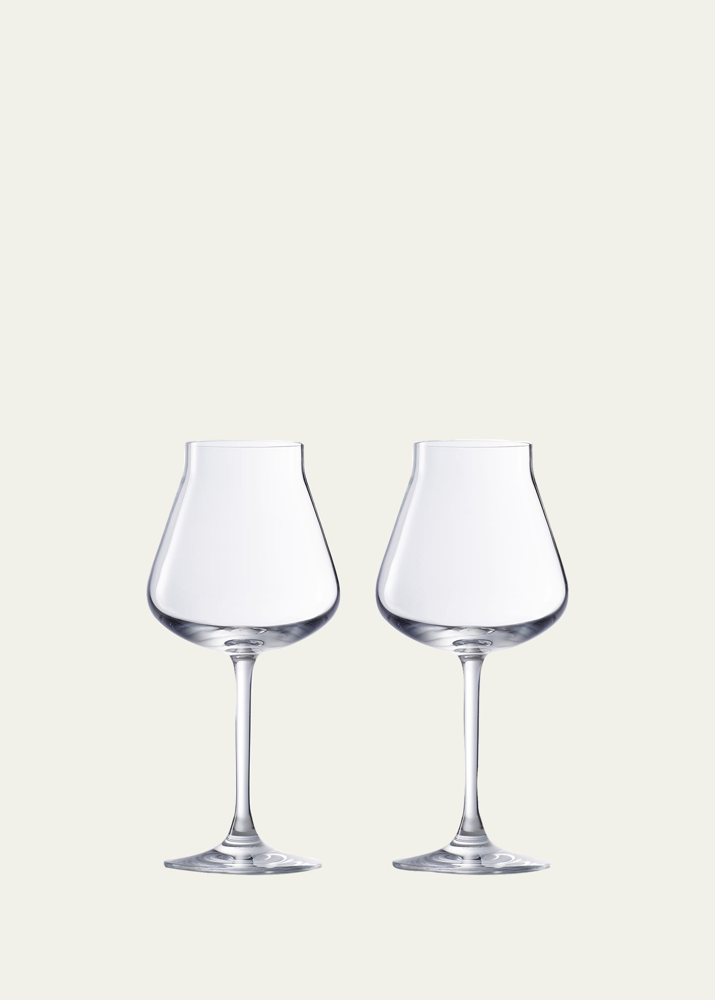 Baccarat Chateau White Wine Glasses, Set of 2