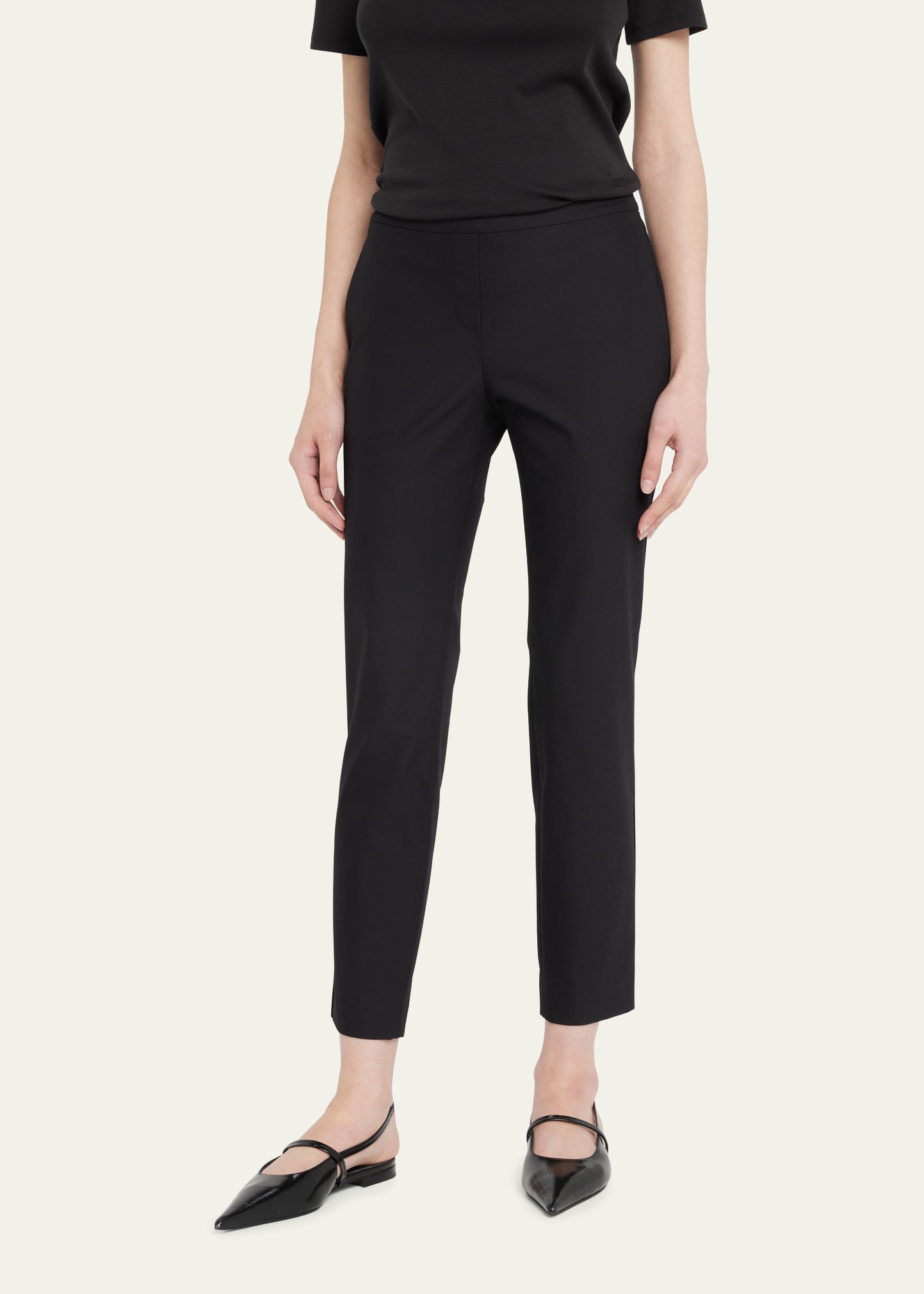Theory Thaniel Approach Cropped Slim Pants - Bergdorf Goodman