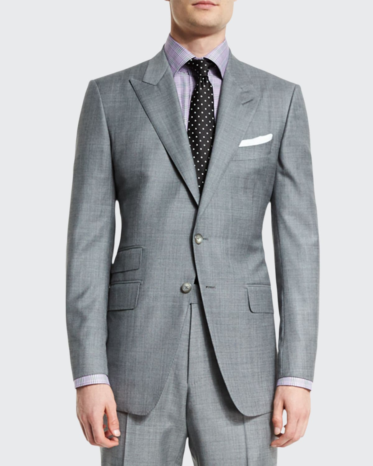 TOM FORD ライトグレー スーツ　Made to Major 1661721_100000_m
