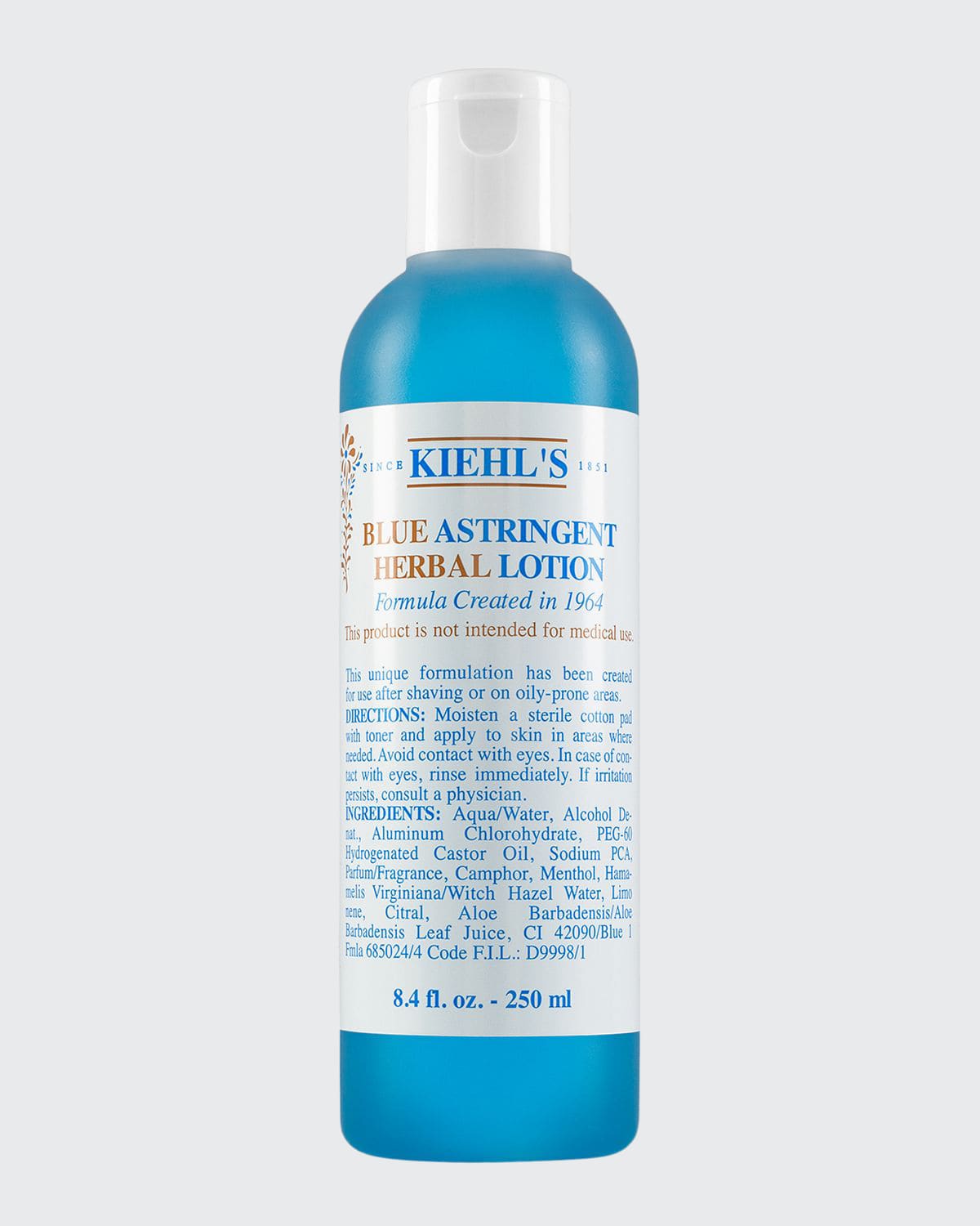 Kiehl's Since 1851 Blue Astringent Herbal Lotion, 8.4oz and Matching Items & Matching Items Bergdorf
