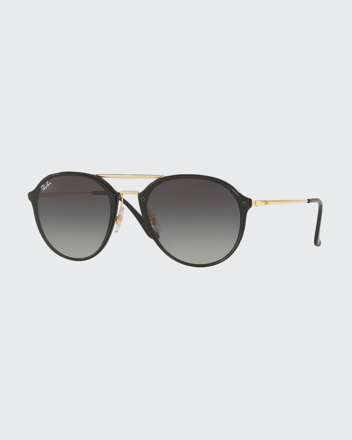 Ray Ban Metal Polarized Aviator Sunglasses Bergdorf Goodman 