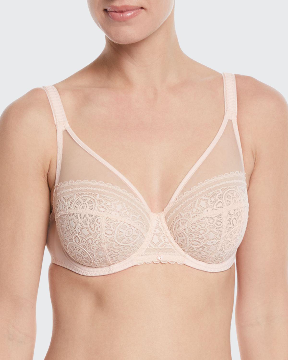 Maison Lejaby Mandala Full-Cup Lace Bra and Matching Items